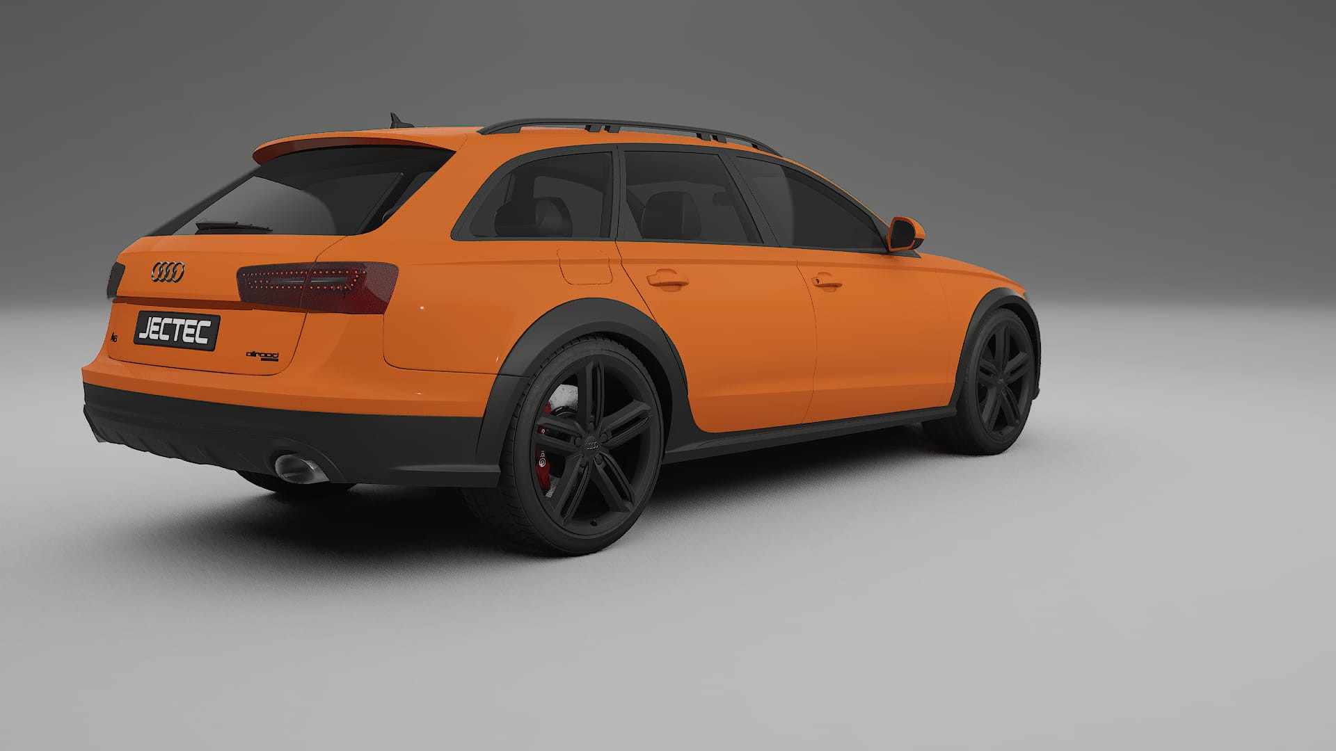 Audi A6 Allroad C7 prefacelift pre LCI TPU Lackskyddsfilm | ROCKET Färgskiftande PPF – Komplett Förskuret Kit