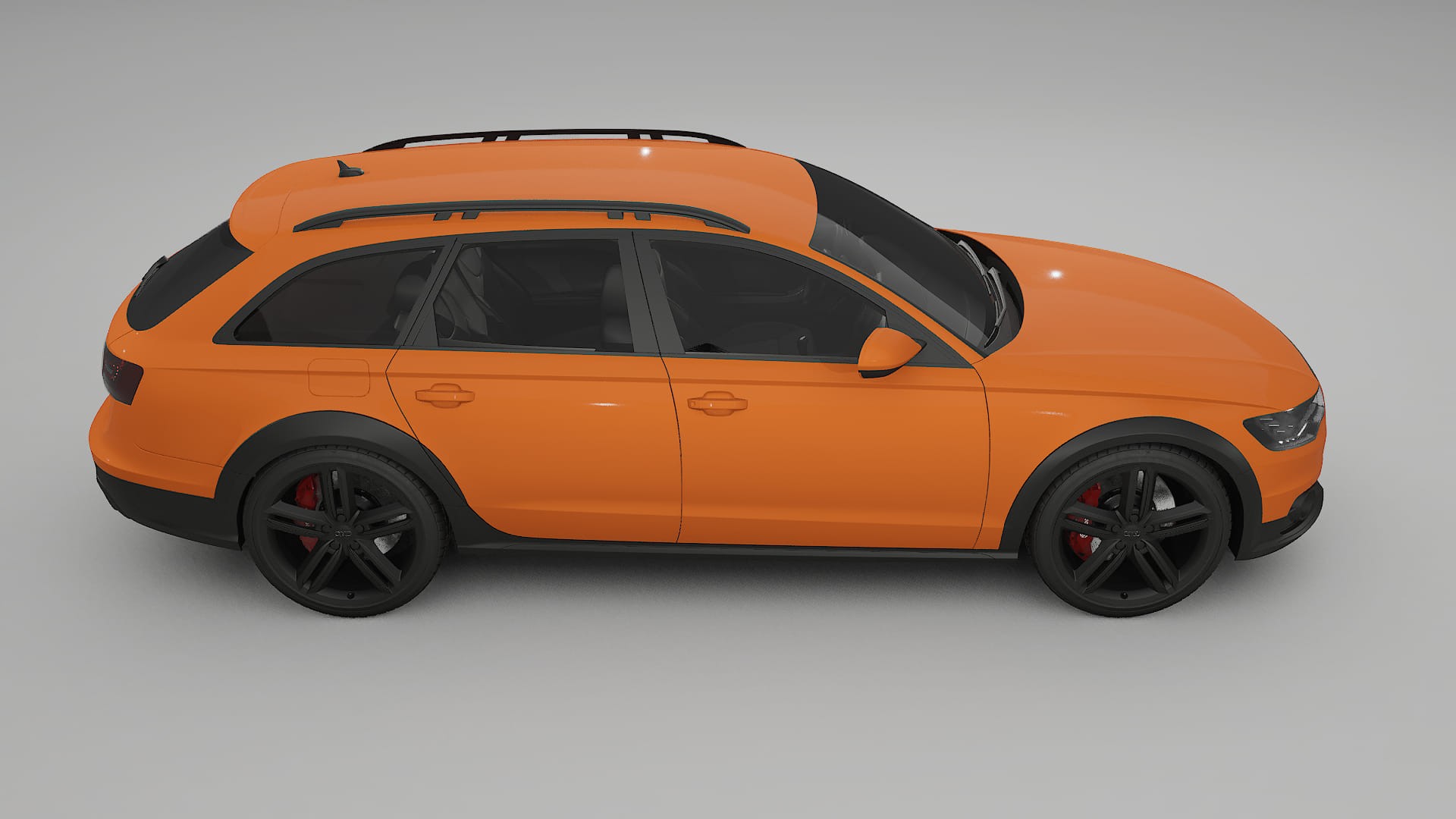 Audi A6 Allroad C7 prefacelift pre LCI TPU Lackskyddsfilm | ROCKET Färgskiftande PPF – Komplett Förskuret Kit