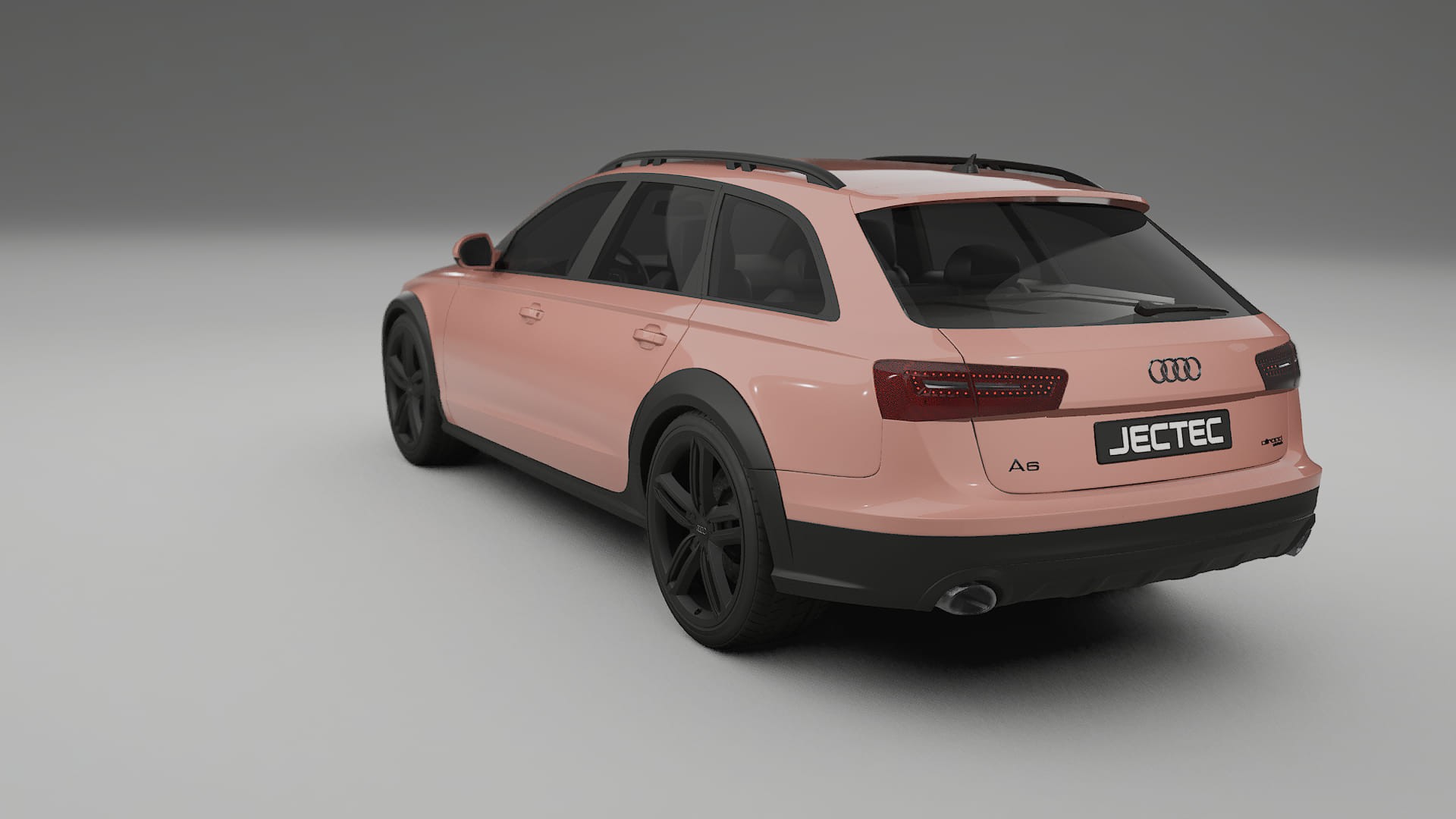 Audi A6 Allroad C7 prefacelift pre LCI TPU Lackskyddsfilm | BLUSH Färgskiftande PPF – Komplett Förskuret Kit