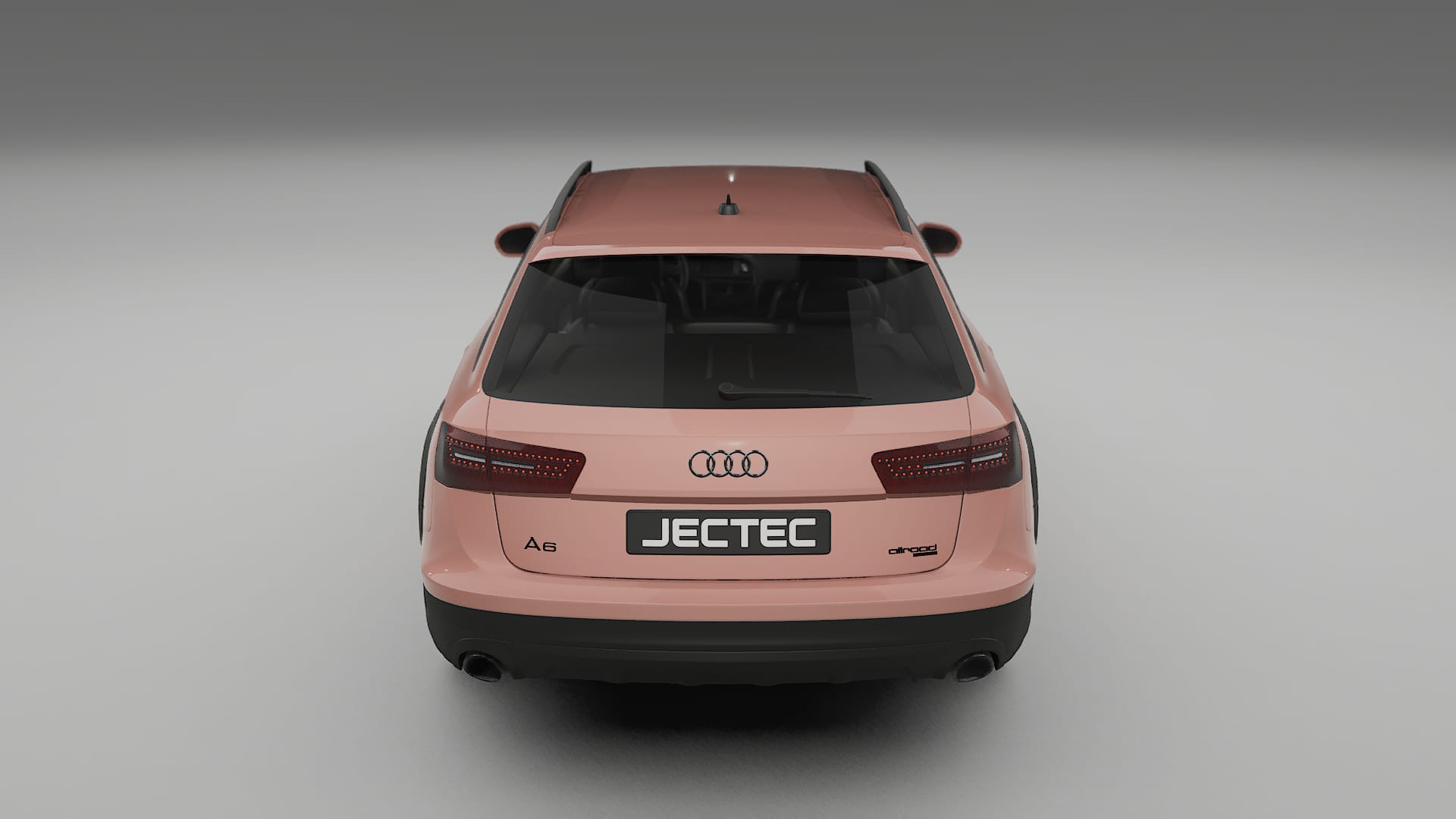 Audi A6 Allroad C7 prefacelift pre LCI TPU Lackskyddsfilm | BLUSH Färgskiftande PPF – Komplett Förskuret Kit