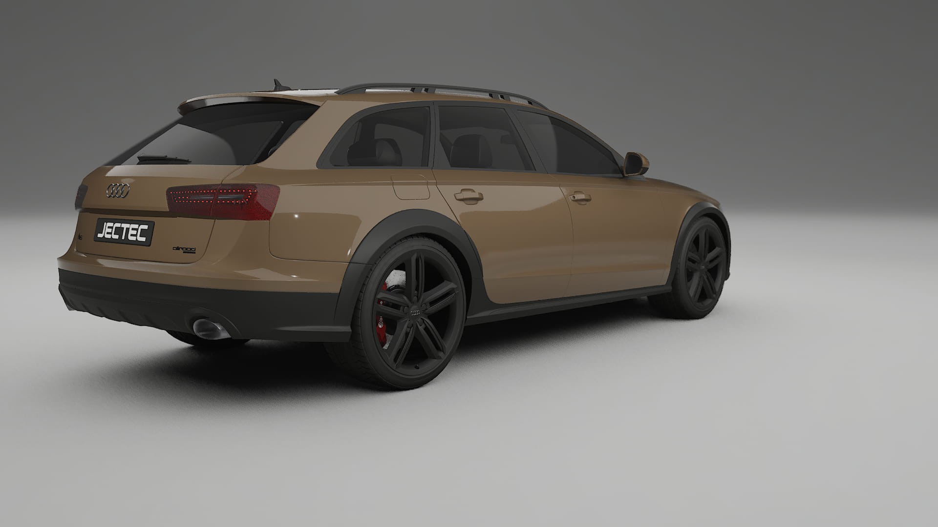Audi A6 Allroad C7 prefacelift pre LCI TPU Lackskyddsfilm | SAHARA Färgskiftande PPF – Komplett Förskuret Kit