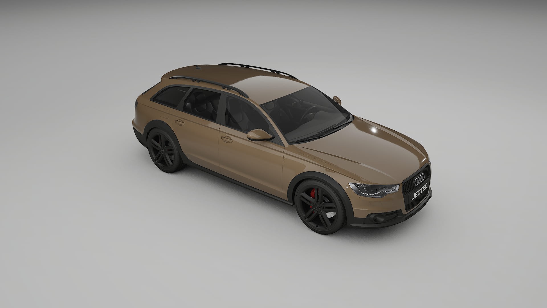 Audi A6 Allroad C7 prefacelift pre LCI TPU Lackskyddsfilm | SAHARA Färgskiftande PPF – Komplett Förskuret Kit