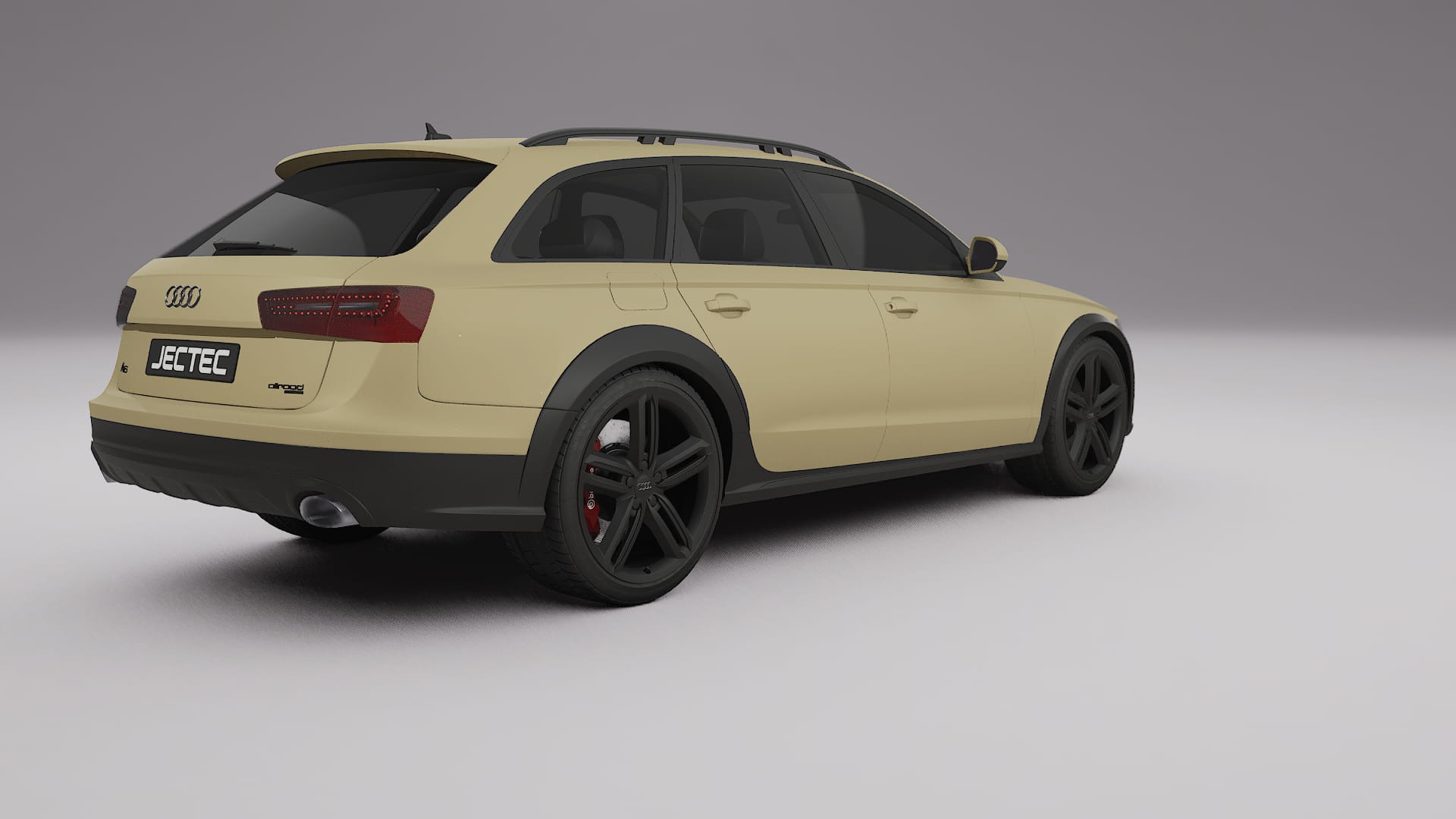 Audi A6 Allroad C7 prefacelift pre LCI TPU Lackskyddsfilm | SAND Färgskiftande PPF – Komplett Förskuret Kit
