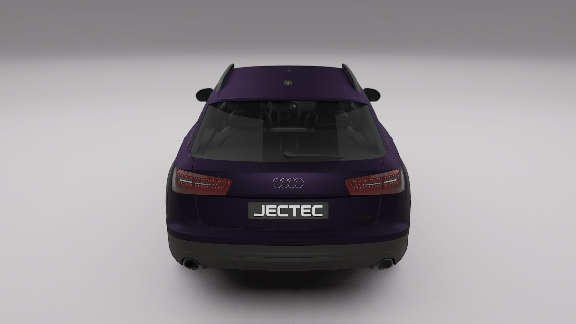 Audi A6 Allroad C7 prefacelift pre LCI TPU Lackskyddsfilm | VIOLET Färgskiftande PPF – Komplett Förskuret Kit