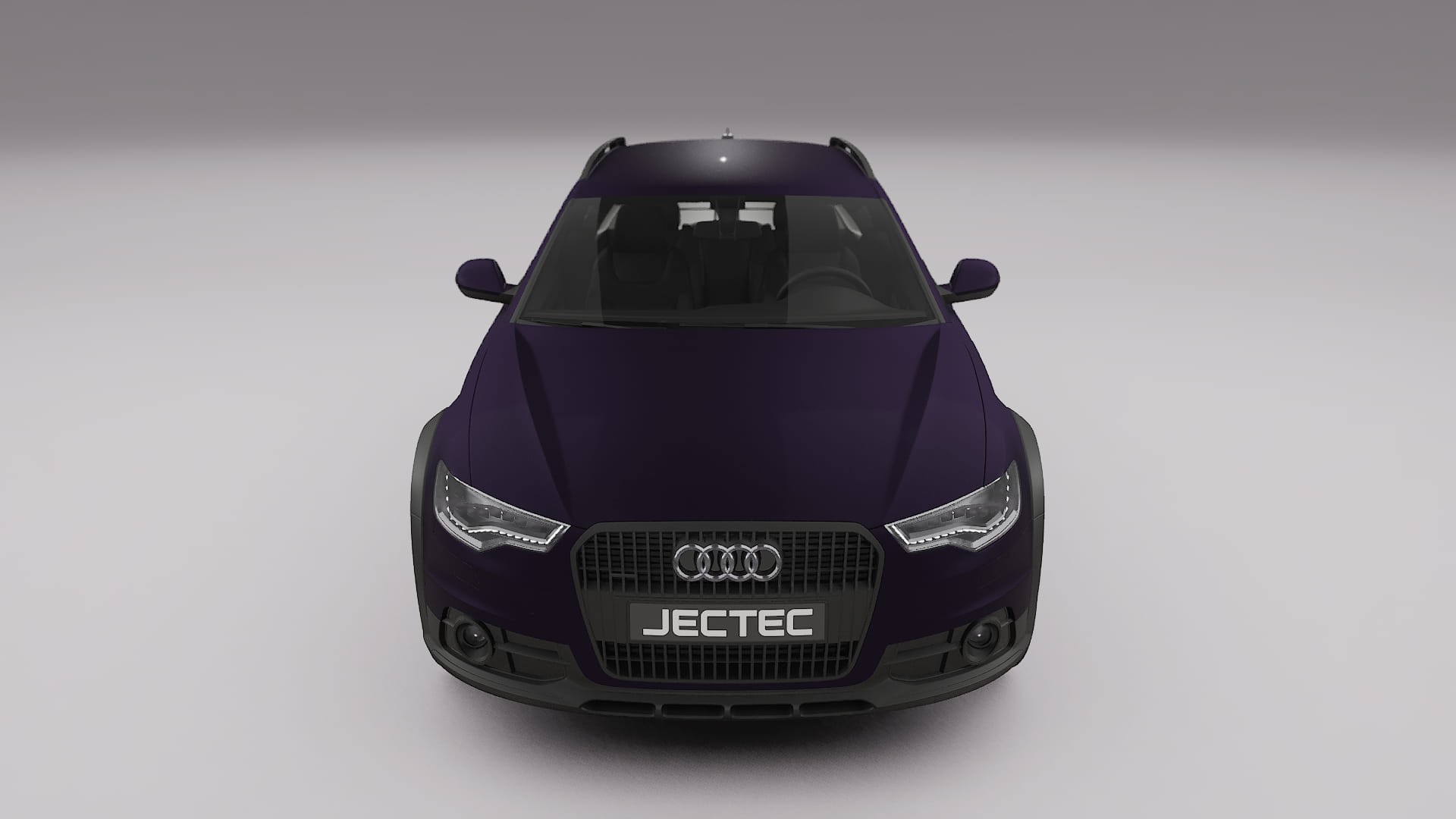 Audi A6 Allroad C7 prefacelift pre LCI TPU Lackskyddsfilm | VIOLET Färgskiftande PPF – Komplett Förskuret Kit