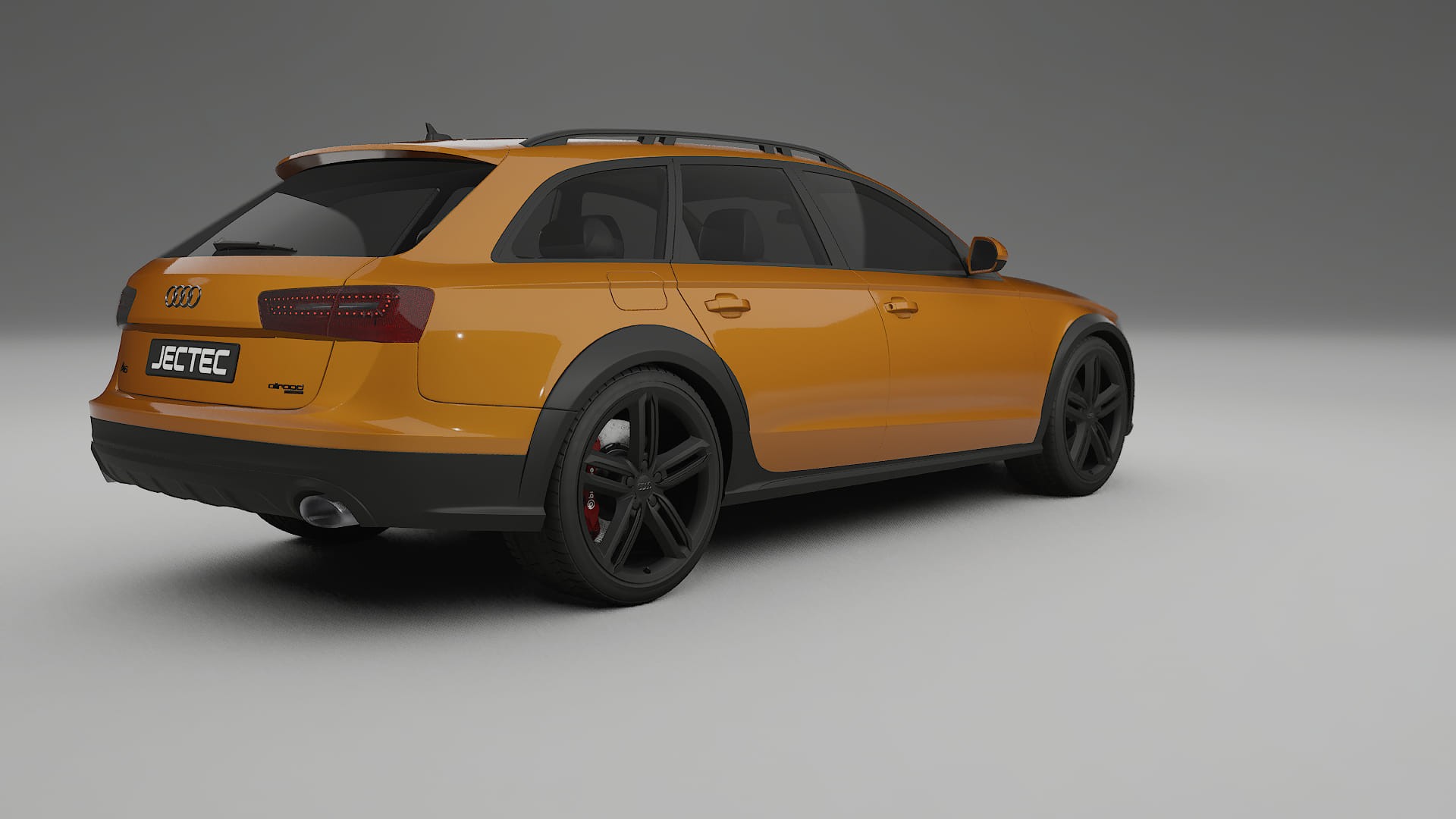Audi A6 Allroad C7 prefacelift pre LCI TPU Lackskyddsfilm | DAISY Färgskiftande PPF – Komplett Förskuret Kit