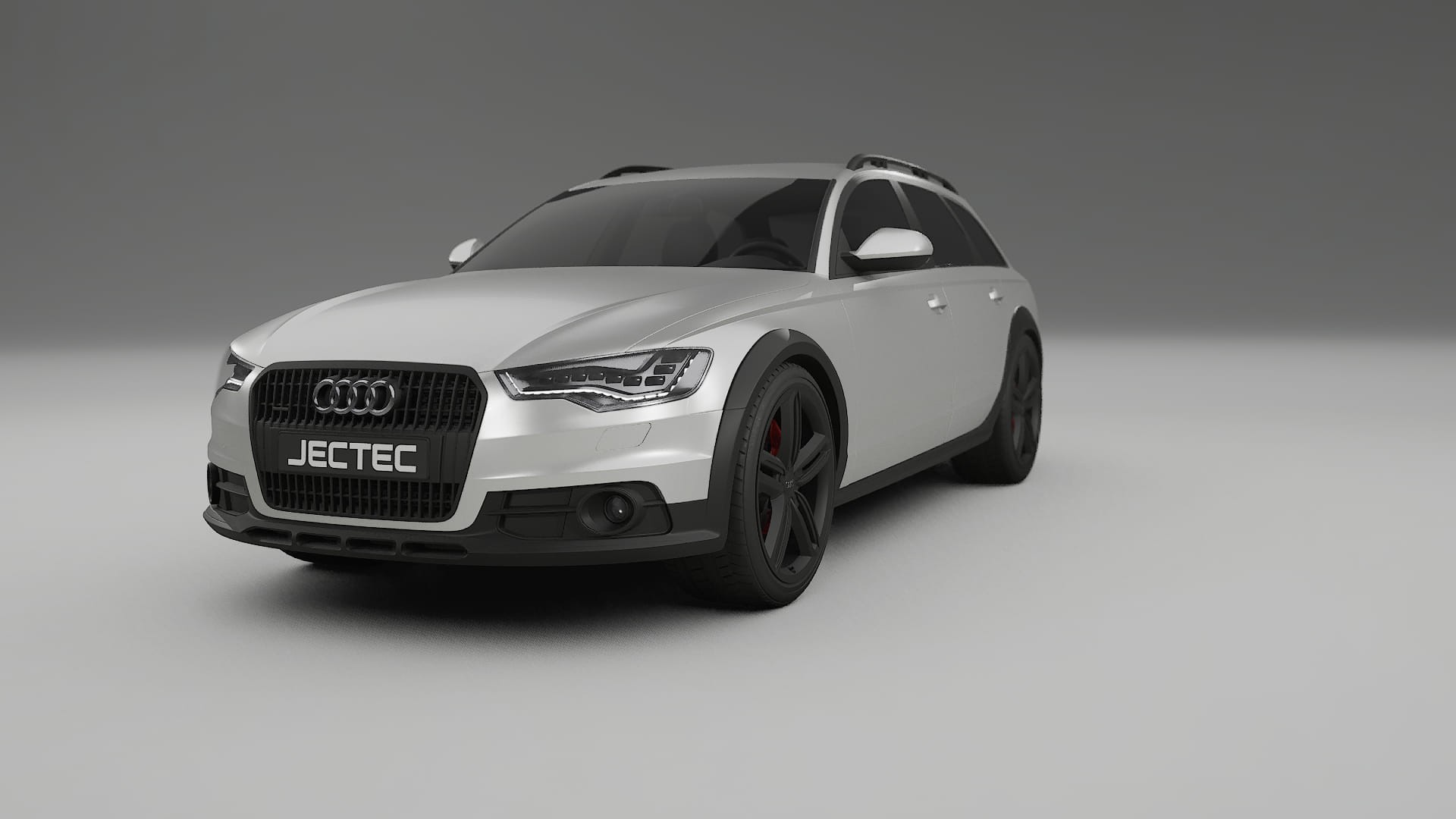 Audi A6 Allroad C7 prefacelift pre LCI TPU Lackskyddsfilm | PEARL Färgskiftande PPF – Komplett Förskuret Kit