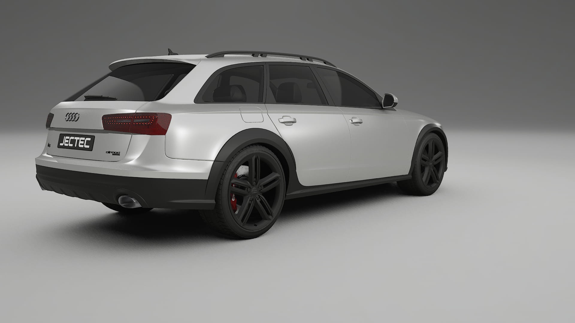 Audi A6 Allroad C7 prefacelift pre LCI TPU Lackskyddsfilm | PEARL Färgskiftande PPF – Komplett Förskuret Kit