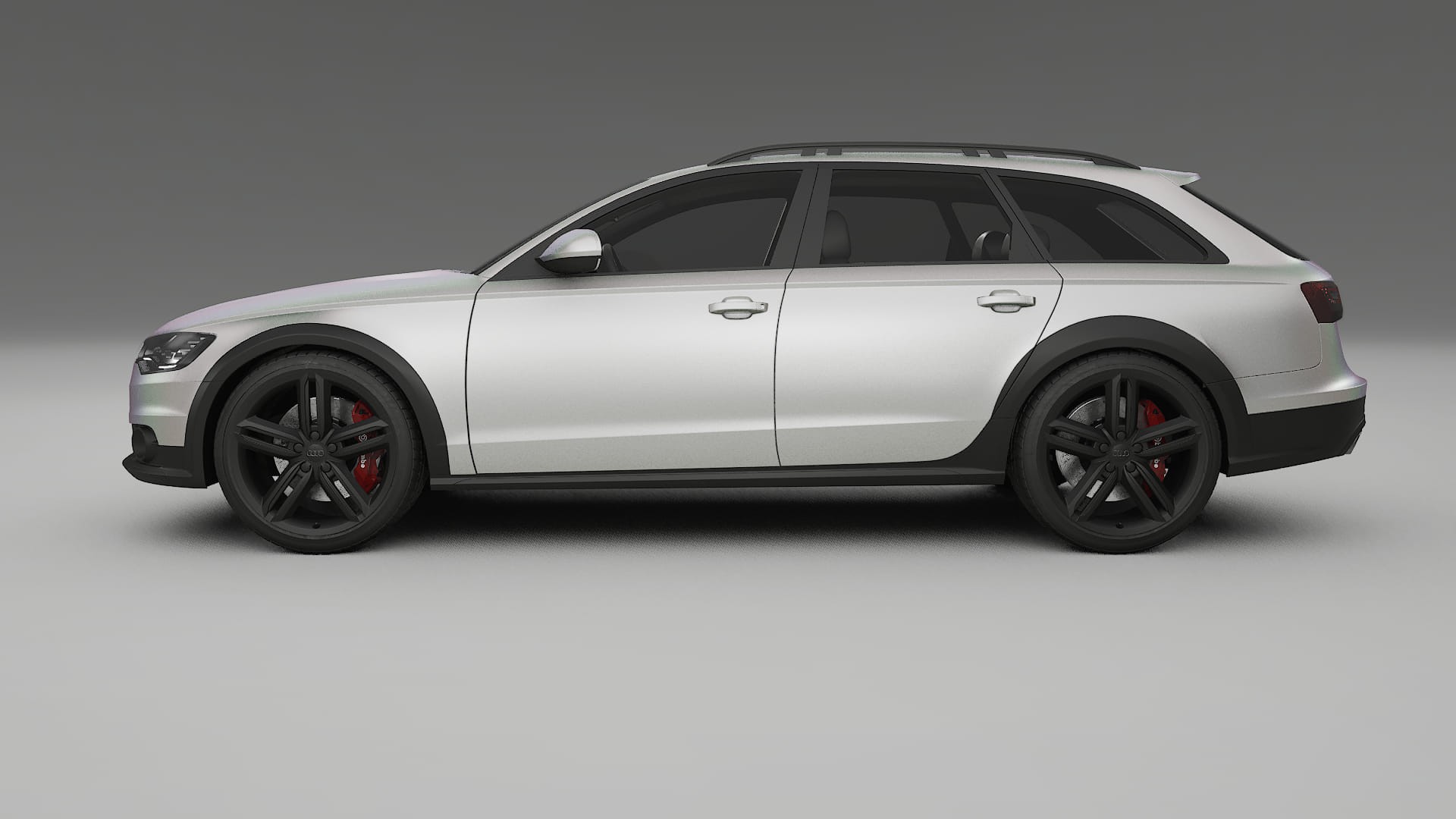 Audi A6 Allroad C7 prefacelift pre LCI TPU Lackskyddsfilm | NEBULA Färgskiftande PPF – Komplett Förskuret Kit