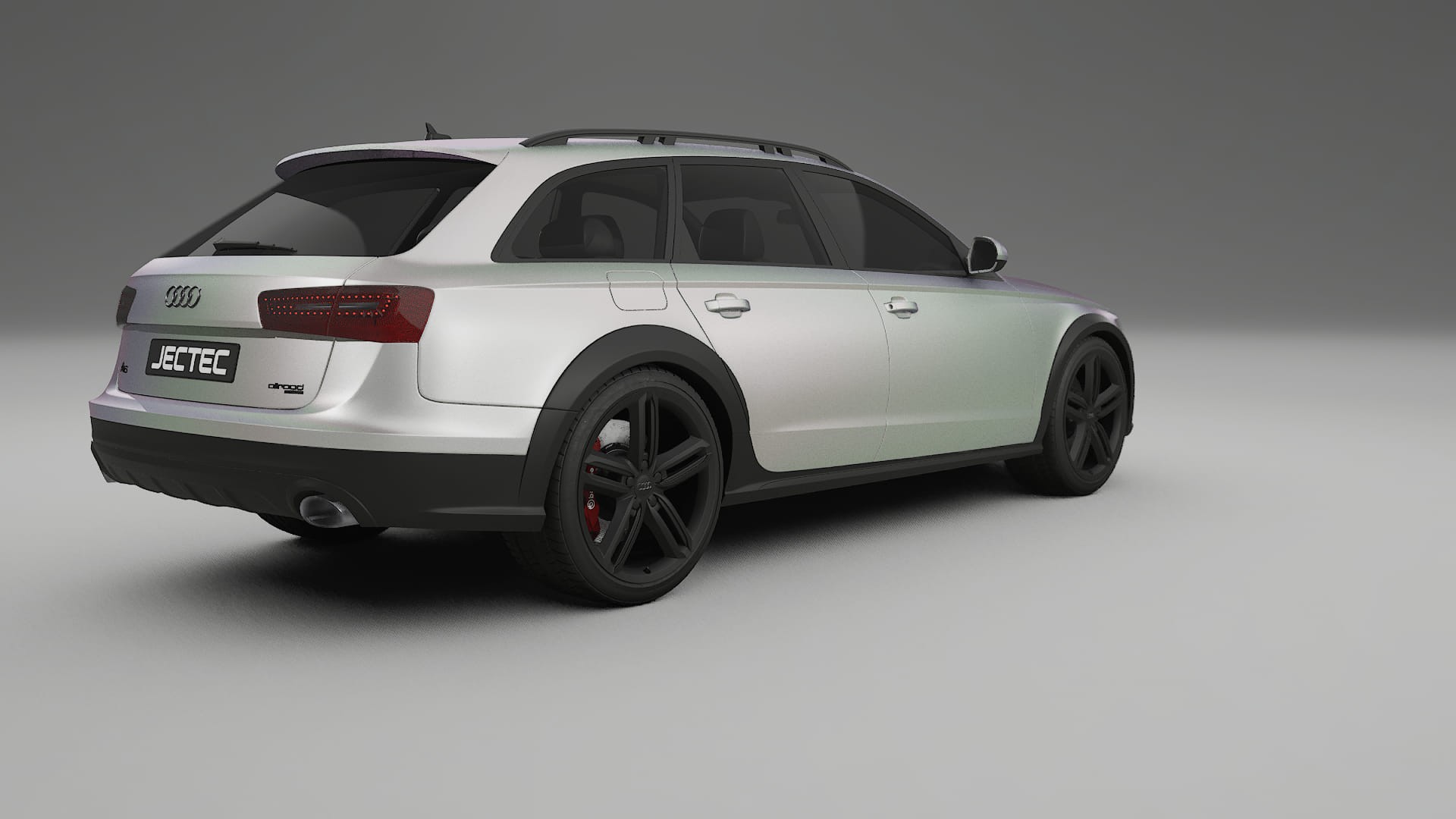 Audi A6 Allroad C7 prefacelift pre LCI TPU Lackskyddsfilm | NEBULA Färgskiftande PPF – Komplett Förskuret Kit