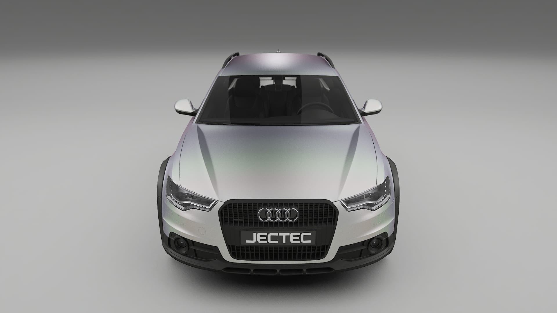 Audi A6 Allroad C7 prefacelift pre LCI TPU Lackskyddsfilm | NEBULA Färgskiftande PPF – Komplett Förskuret Kit