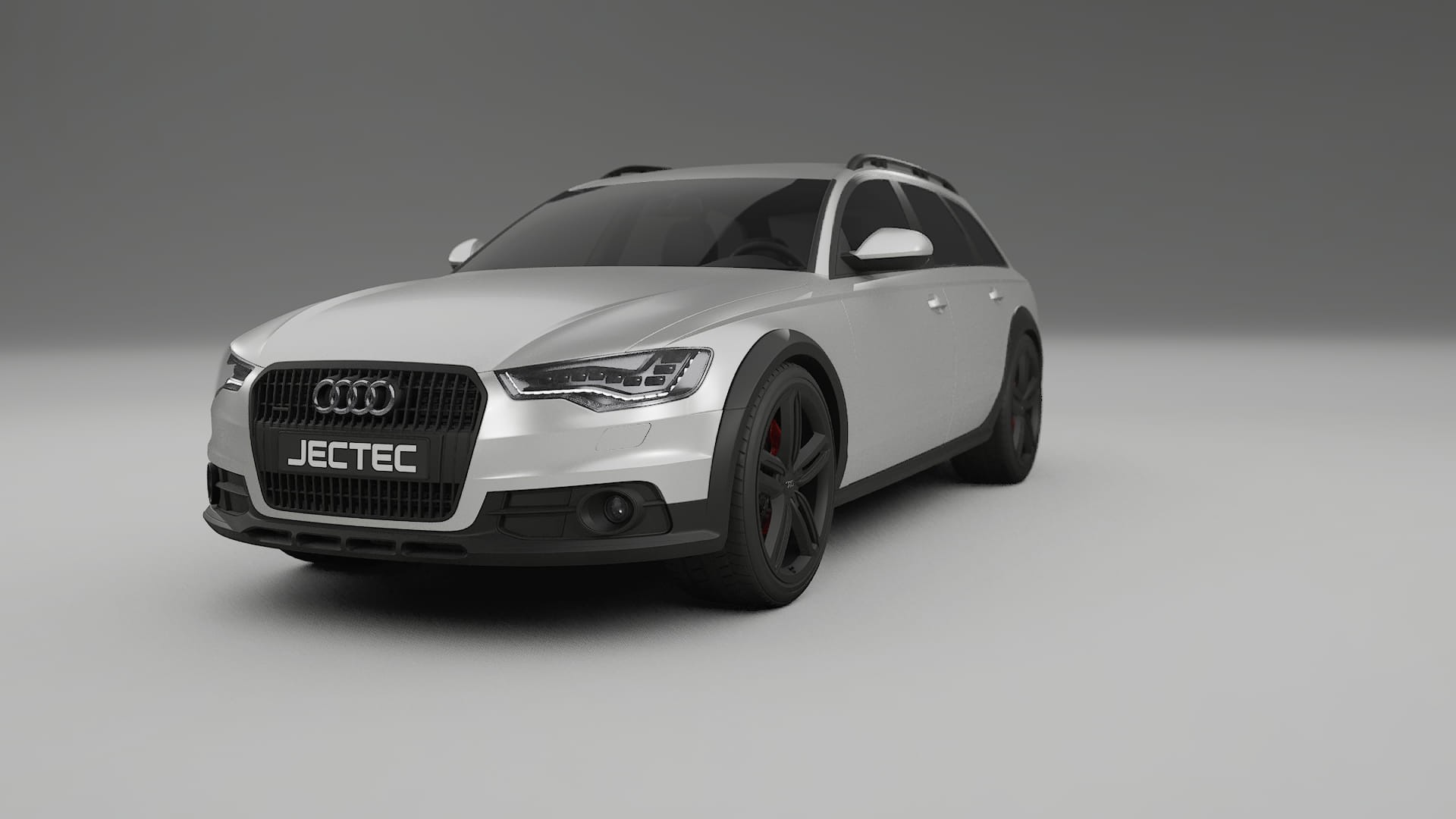 Audi A6 Allroad C7 prefacelift pre LCI TPU Lackskyddsfilm | OPAL Färgskiftande PPF – Komplett Förskuret Kit