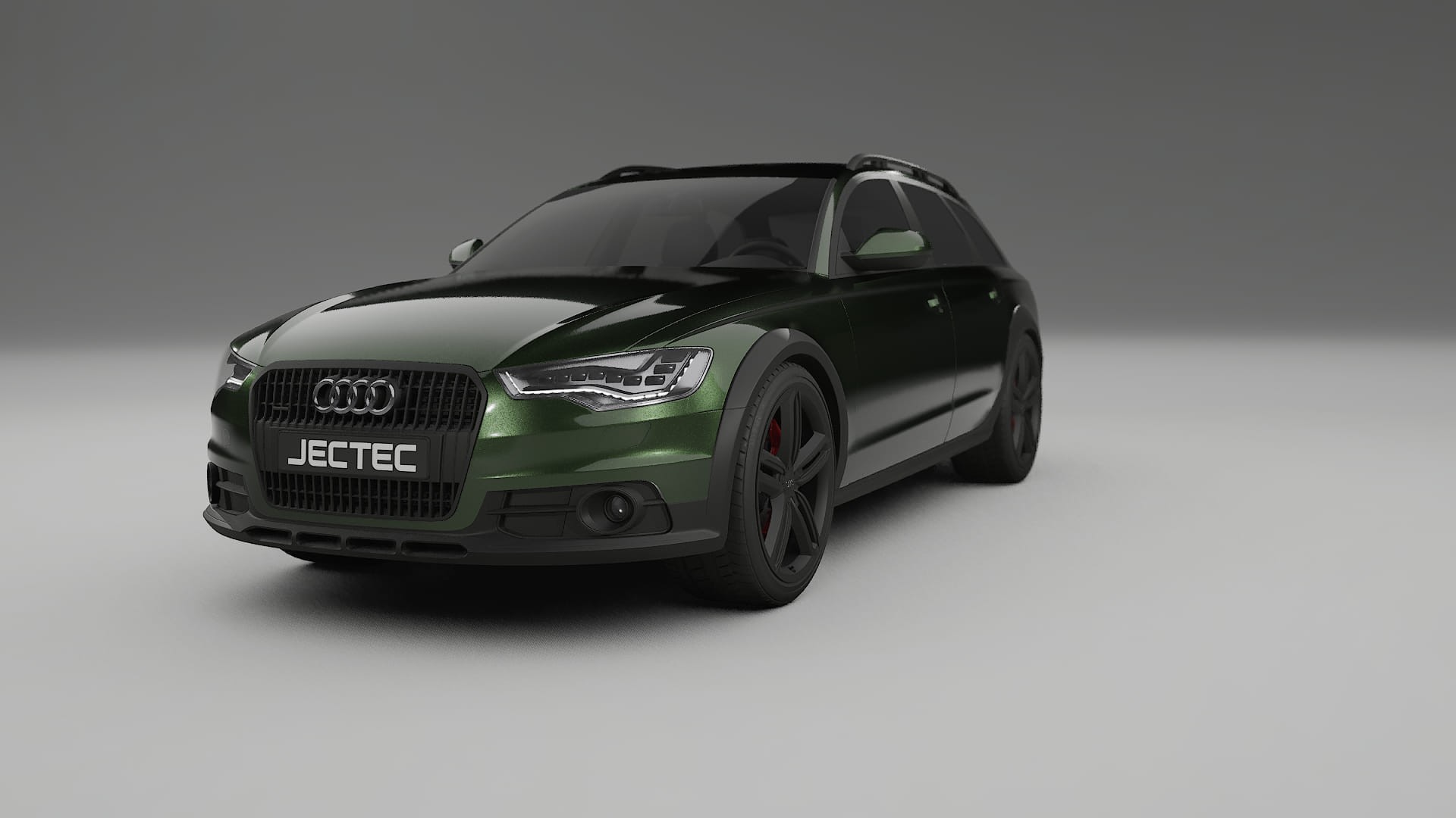 Audi A6 Allroad C7 prefacelift pre LCI TPU Lackskyddsfilm | LAGOON Färgskiftande PPF – Komplett Förskuret Kit