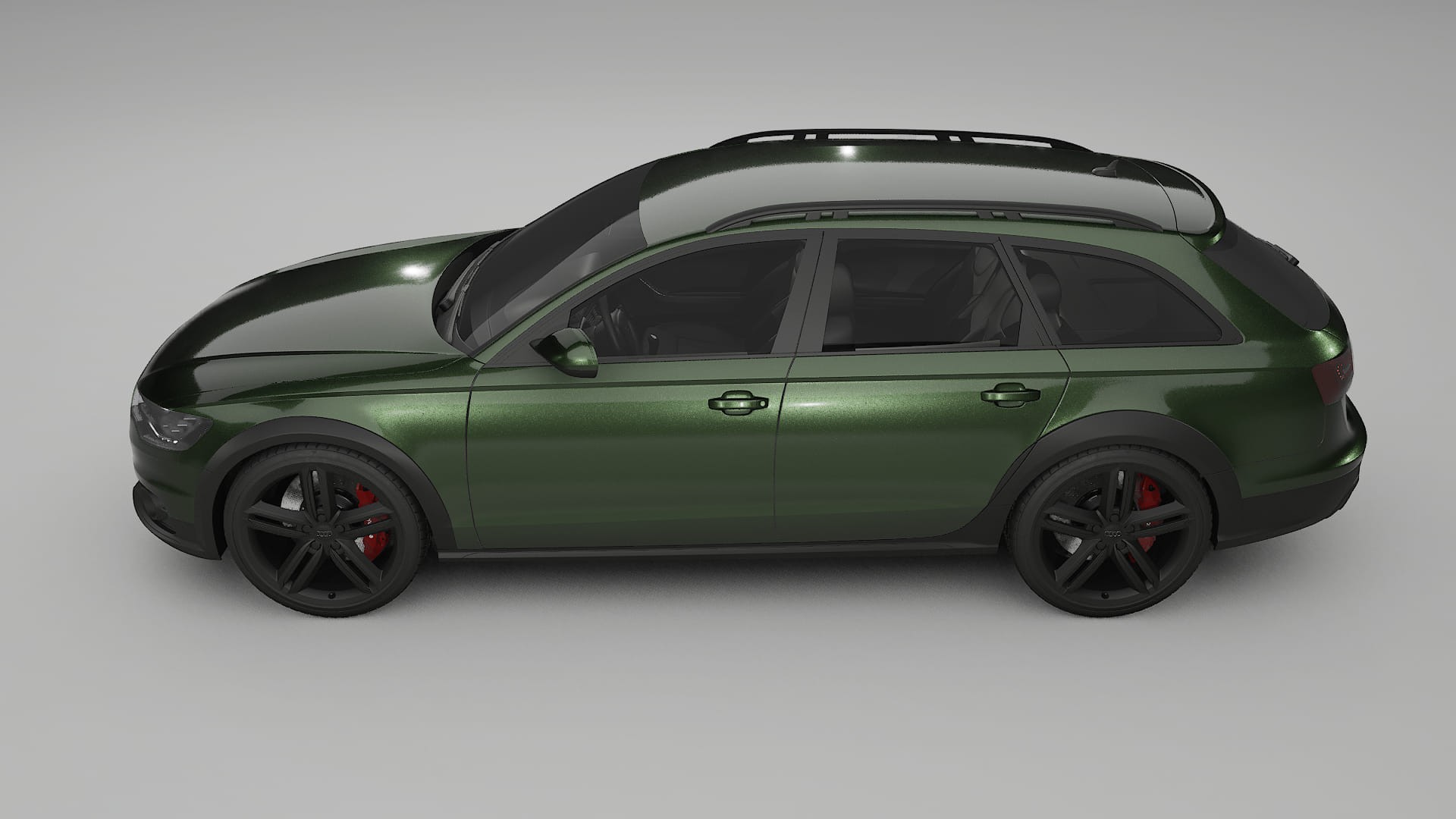 Audi A6 Allroad C7 prefacelift pre LCI TPU Lackskyddsfilm | LAGOON Färgskiftande PPF – Komplett Förskuret Kit