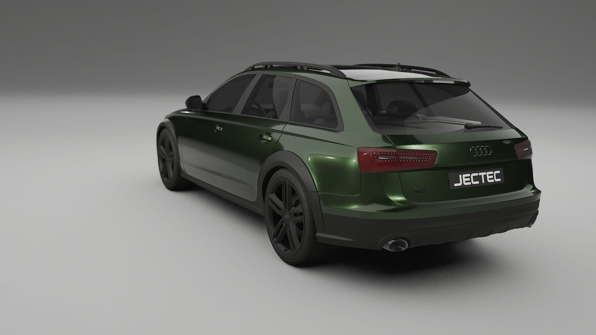 Audi A6 Allroad C7 prefacelift pre LCI TPU Lackskyddsfilm | LAGOON Färgskiftande PPF – Komplett Förskuret Kit