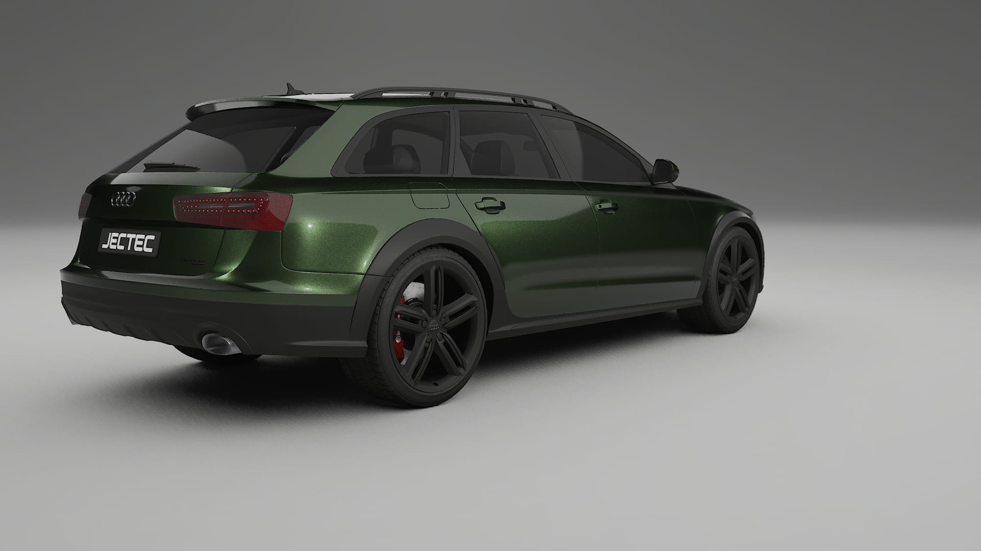 Audi A6 Allroad C7 prefacelift pre LCI TPU Lackskyddsfilm | LAGOON Färgskiftande PPF – Komplett Förskuret Kit