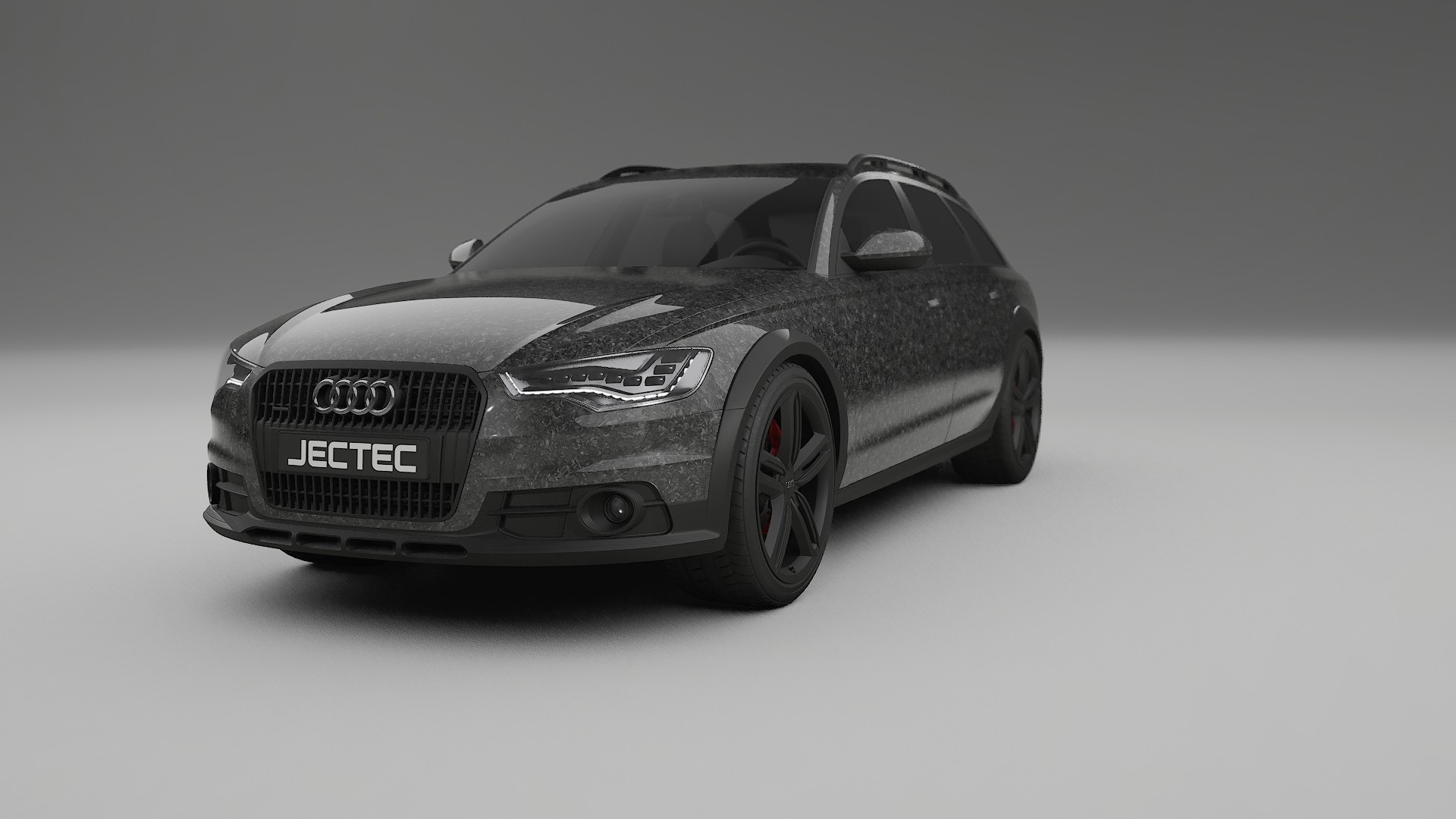 Audi A6 Allroad C7 prefacelift pre LCI TPU Lackskyddsfilm | FORGED S Färgskiftande PPF – Komplett Förskuret Kit