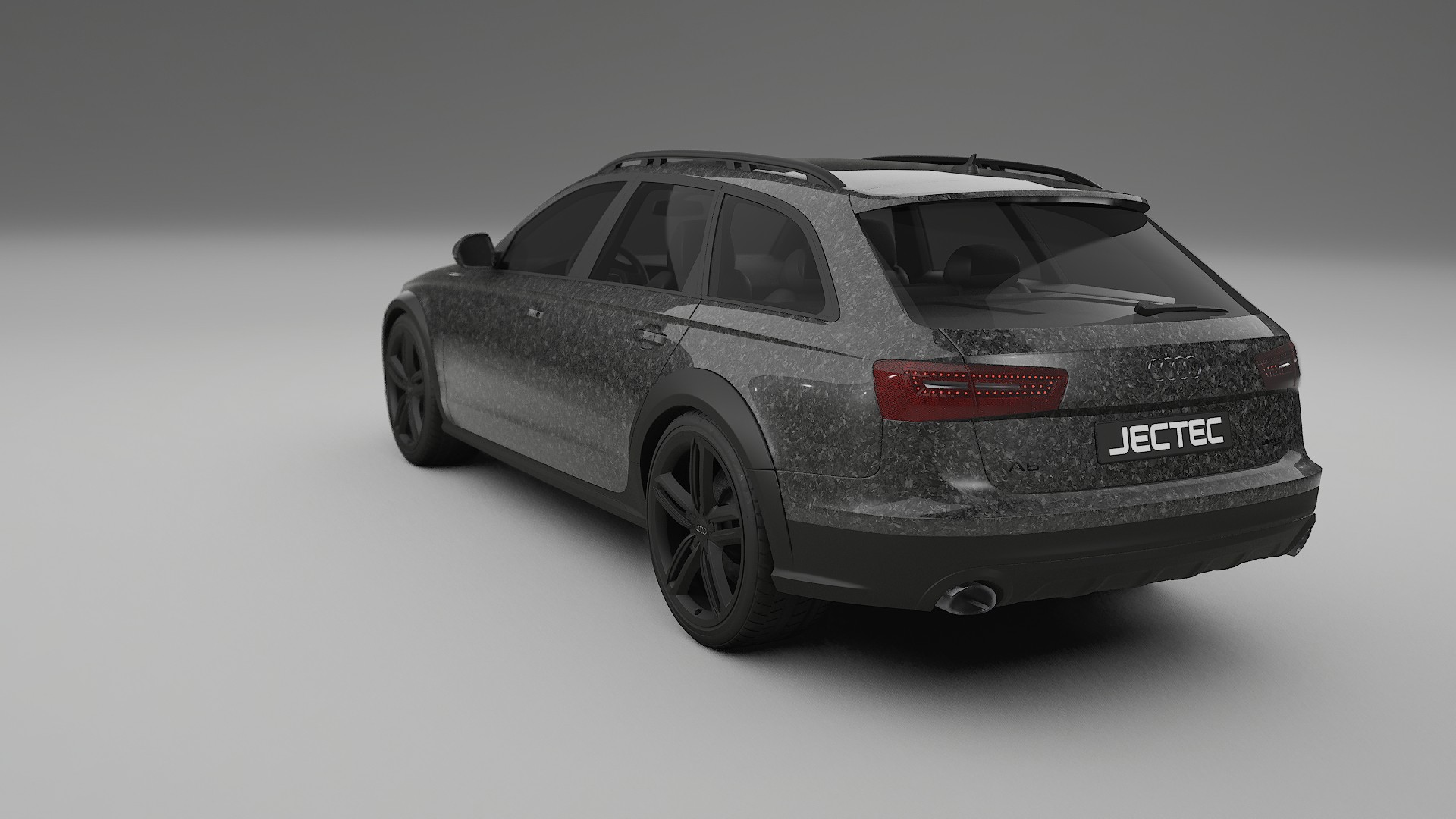 Audi A6 Allroad C7 prefacelift pre LCI TPU Lackskyddsfilm | FORGED S Färgskiftande PPF – Komplett Förskuret Kit