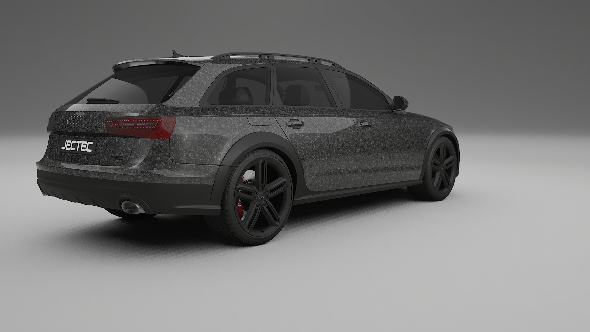 Audi A6 Allroad C7 prefacelift pre LCI TPU Lackskyddsfilm | FORGED S Färgskiftande PPF – Komplett Förskuret Kit