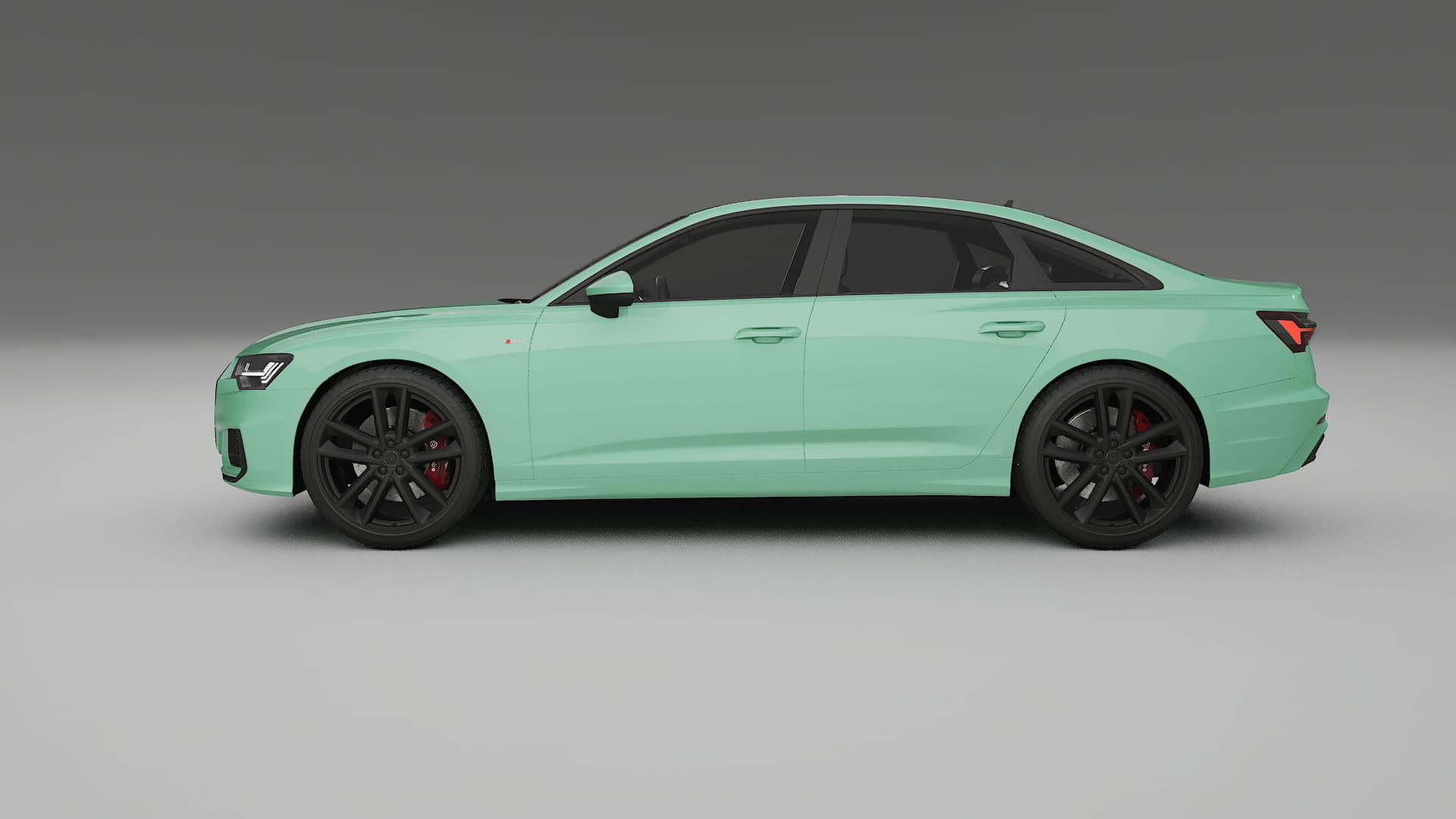 Audi A6 S Line C8 TPU Lackskyddsfilm | DUSTY Färgskiftande PPF – Komplett Förskuret Kit