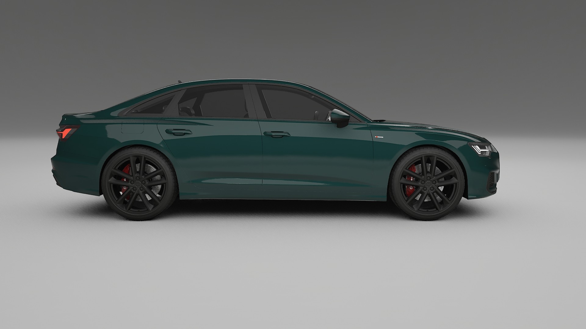 Audi A6 S Line C8 TPU Lackskyddsfilm | INFERNO Färgskiftande PPF – Komplett Förskuret Kit