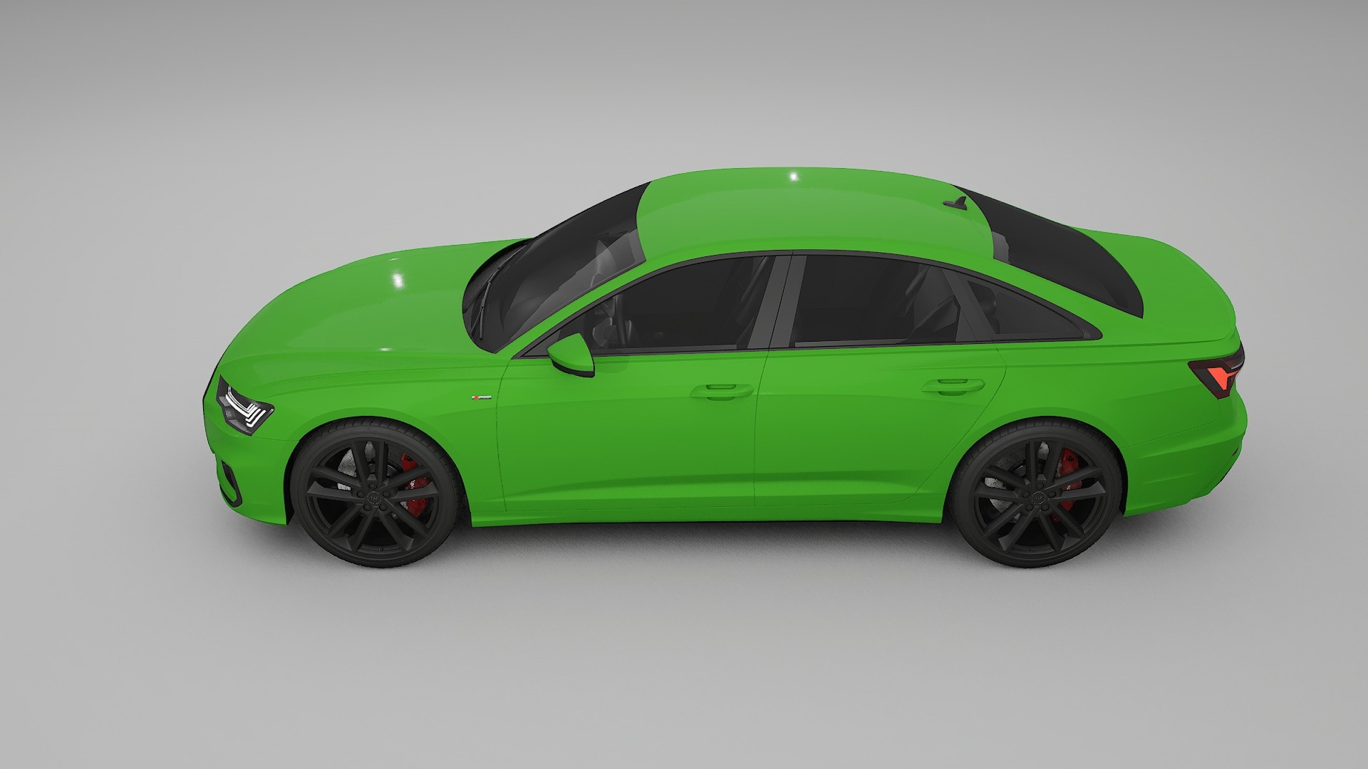 Audi A6 S Line C8 TPU Lackskyddsfilm | VENOM Färgskiftande PPF – Komplett Förskuret Kit