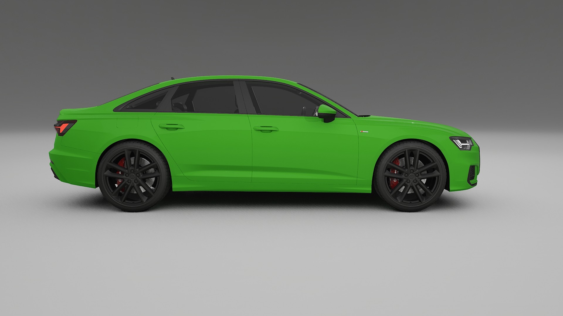 Audi A6 S Line C8 TPU Lackskyddsfilm | VENOM Färgskiftande PPF – Komplett Förskuret Kit