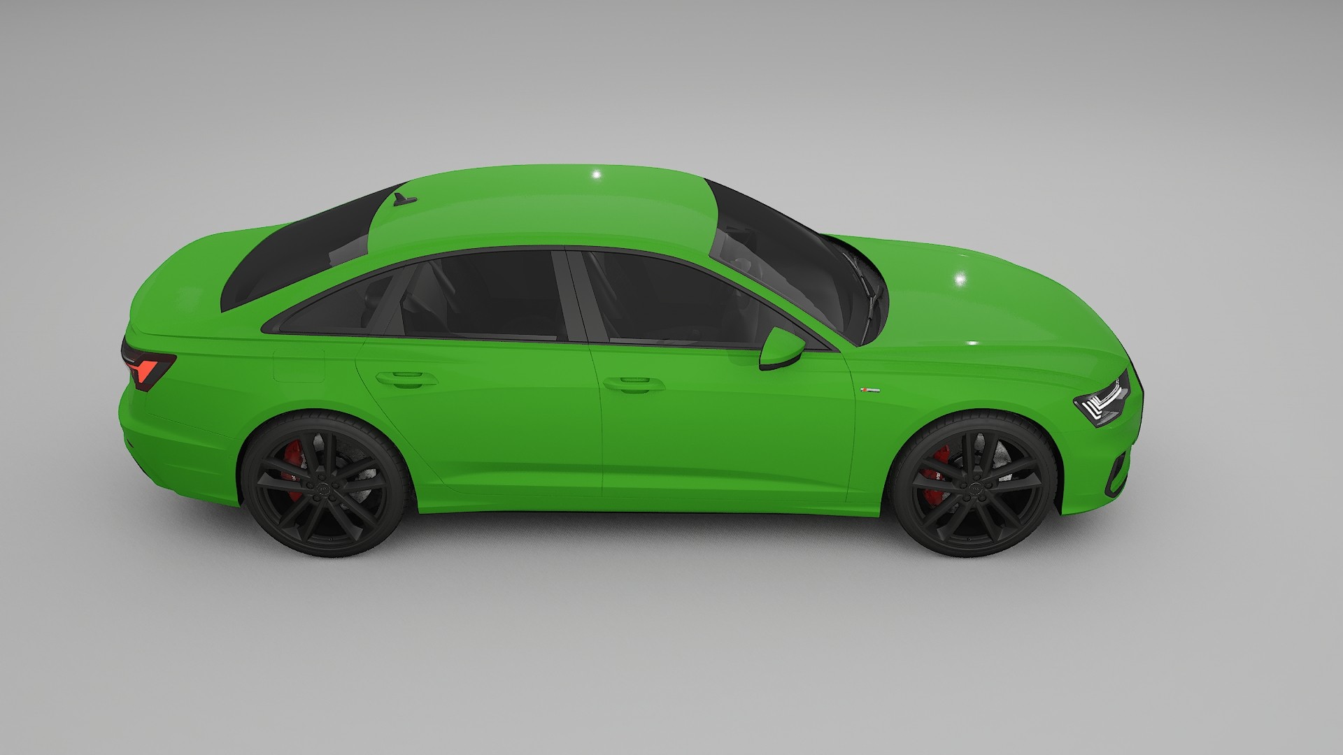 Audi A6 S Line C8 TPU Lackskyddsfilm | VENOM Färgskiftande PPF – Komplett Förskuret Kit