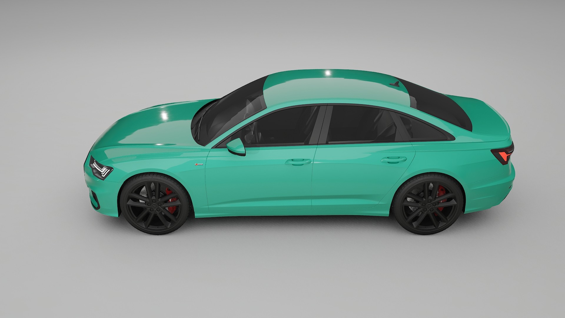 Audi A6 S Line C8 TPU Lackskyddsfilm | JEWEL Färgskiftande PPF – Komplett Förskuret Kit