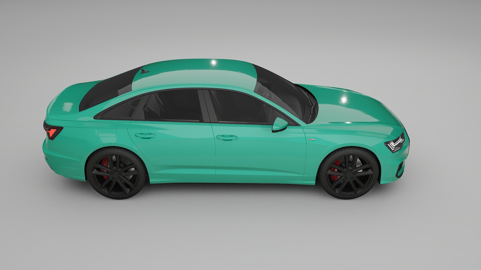 Audi A6 S Line C8 TPU Lackskyddsfilm | JEWEL Färgskiftande PPF – Komplett Förskuret Kit