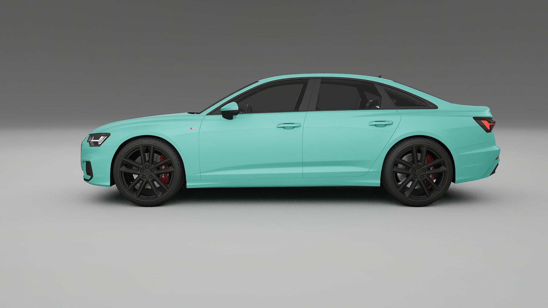 Audi A6 S Line C8 TPU Lackskyddsfilm | FROST Färgskiftande PPF – Komplett Förskuret Kit