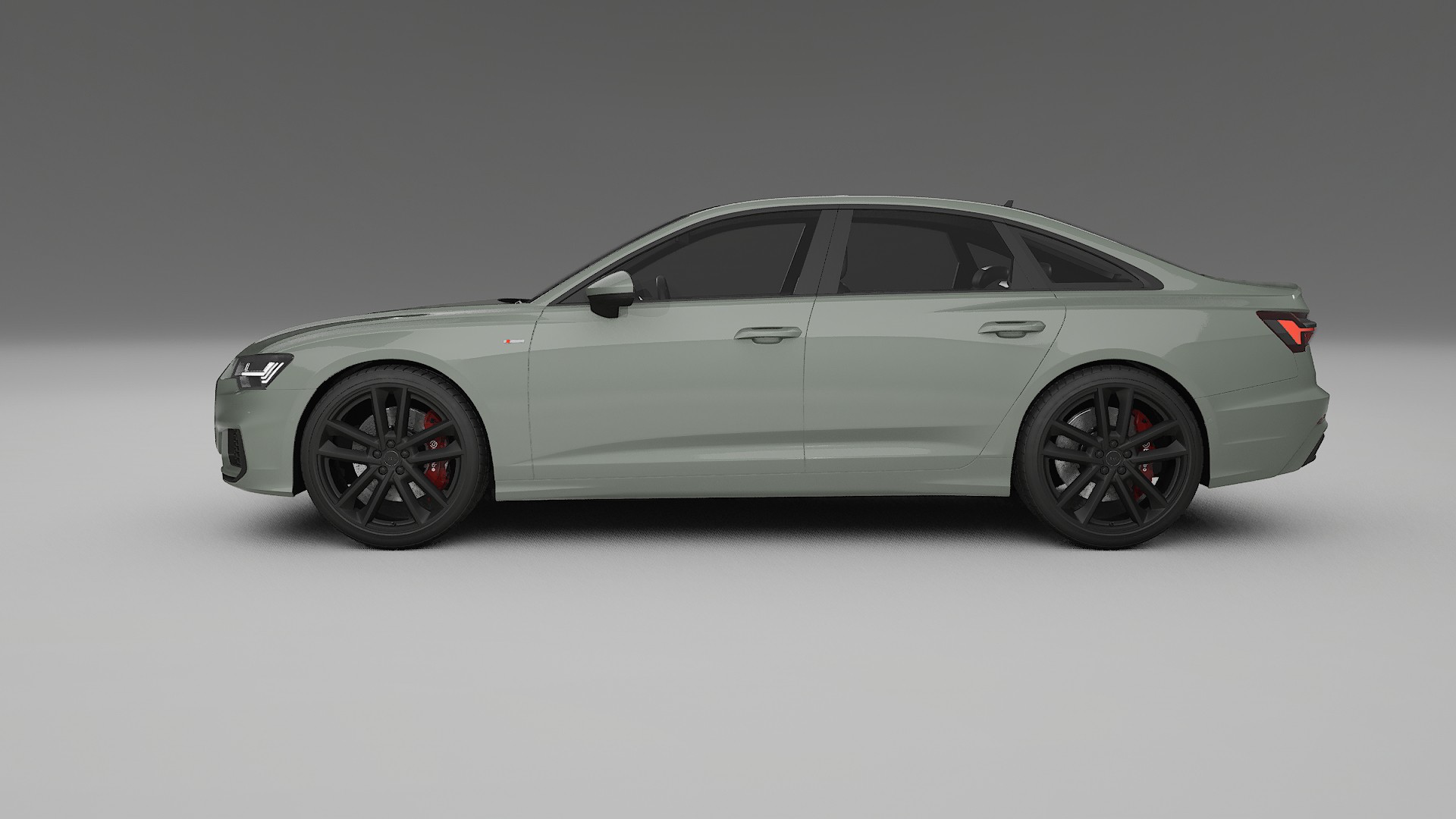 Audi A6 S Line C8 TPU Lackskyddsfilm | SLATE Färgskiftande PPF – Komplett Förskuret Kit