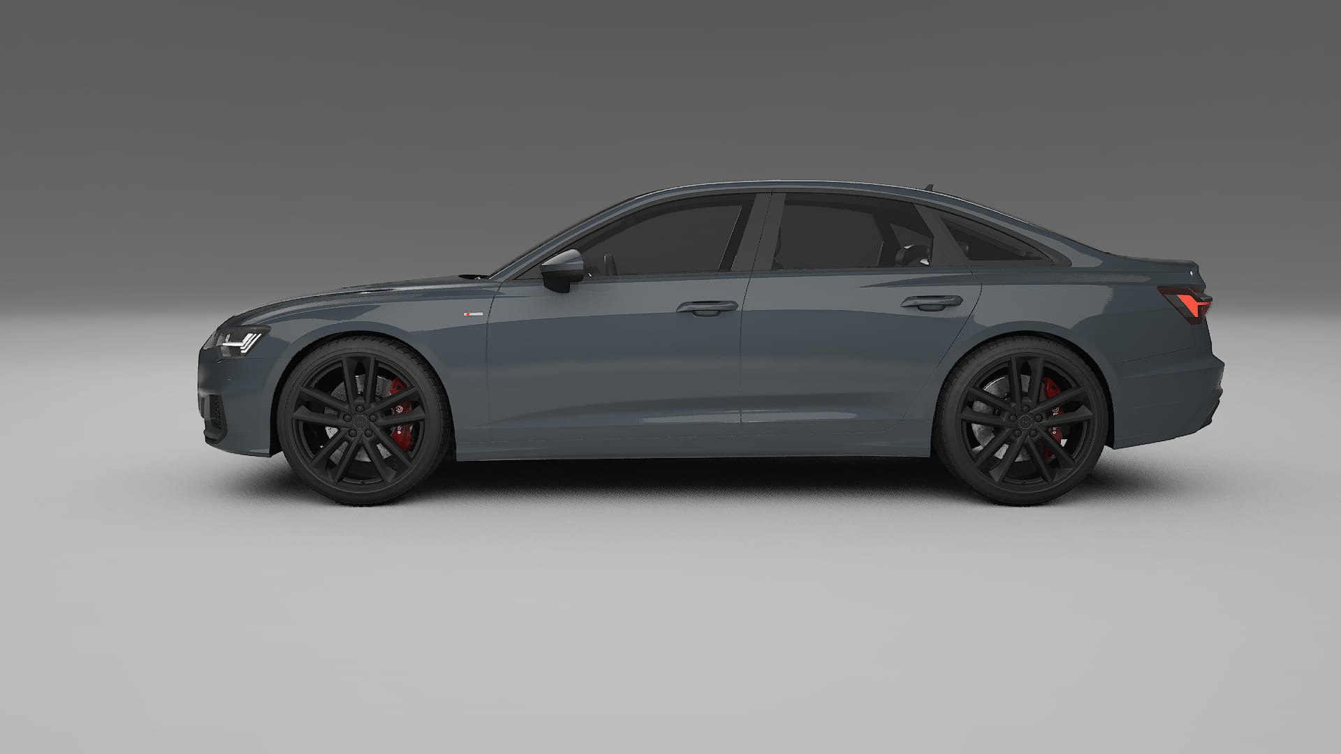 Audi A6 S Line C8 TPU Lackskyddsfilm | GRANITE Färgskiftande PPF – Komplett Förskuret Kit