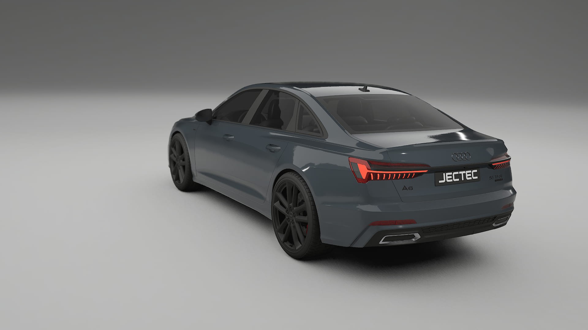 Audi A6 S Line C8 TPU Lackskyddsfilm | GRANITE Färgskiftande PPF – Komplett Förskuret Kit