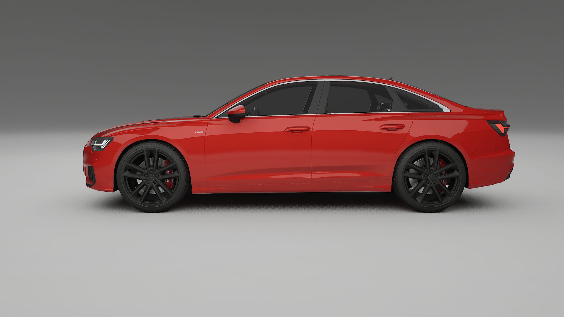 Audi A6 S Line C8 TPU Lackskyddsfilm | BLAZE Färgskiftande PPF – Komplett Förskuret Kit