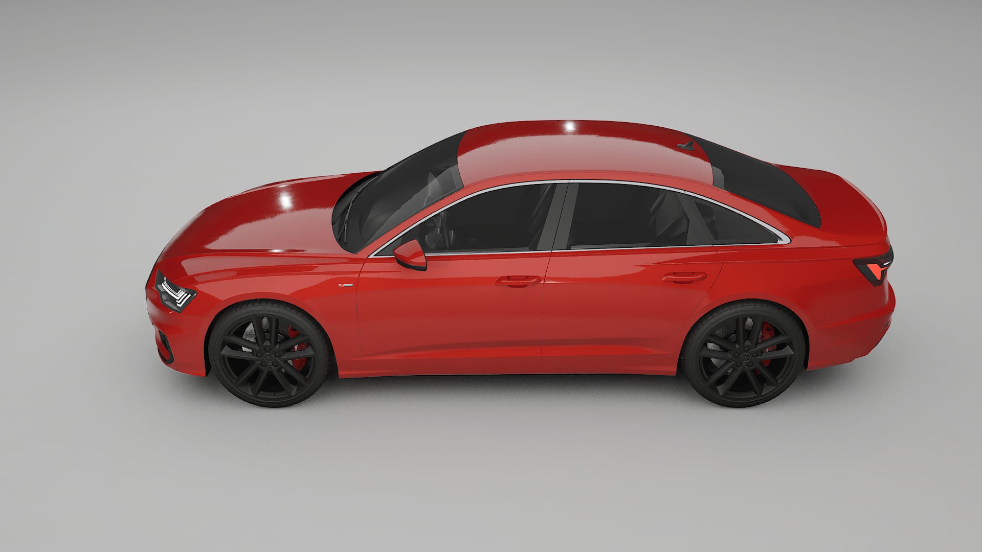 Audi A6 S Line C8 TPU Lackskyddsfilm | BLAZE Färgskiftande PPF – Komplett Förskuret Kit