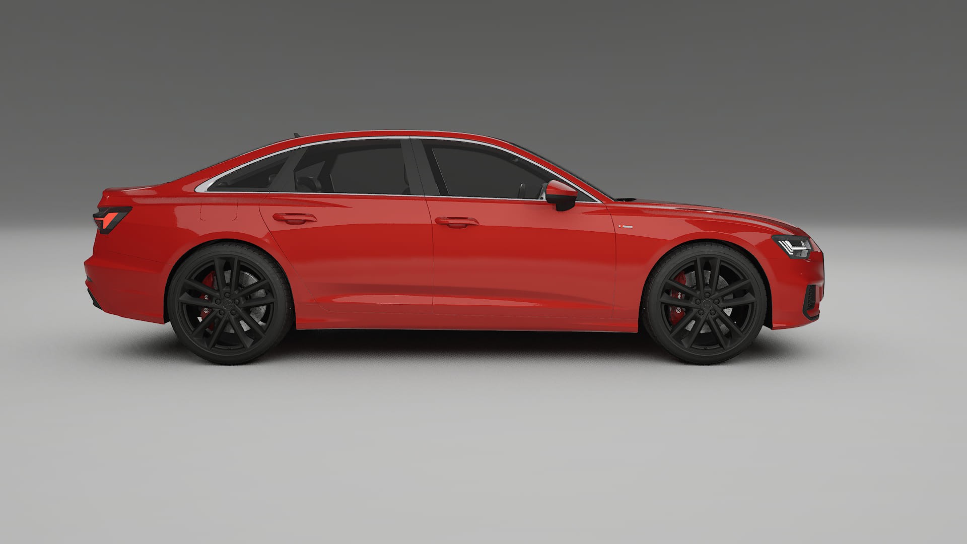 Audi A6 S Line C8 TPU Lackskyddsfilm | BLAZE Färgskiftande PPF – Komplett Förskuret Kit