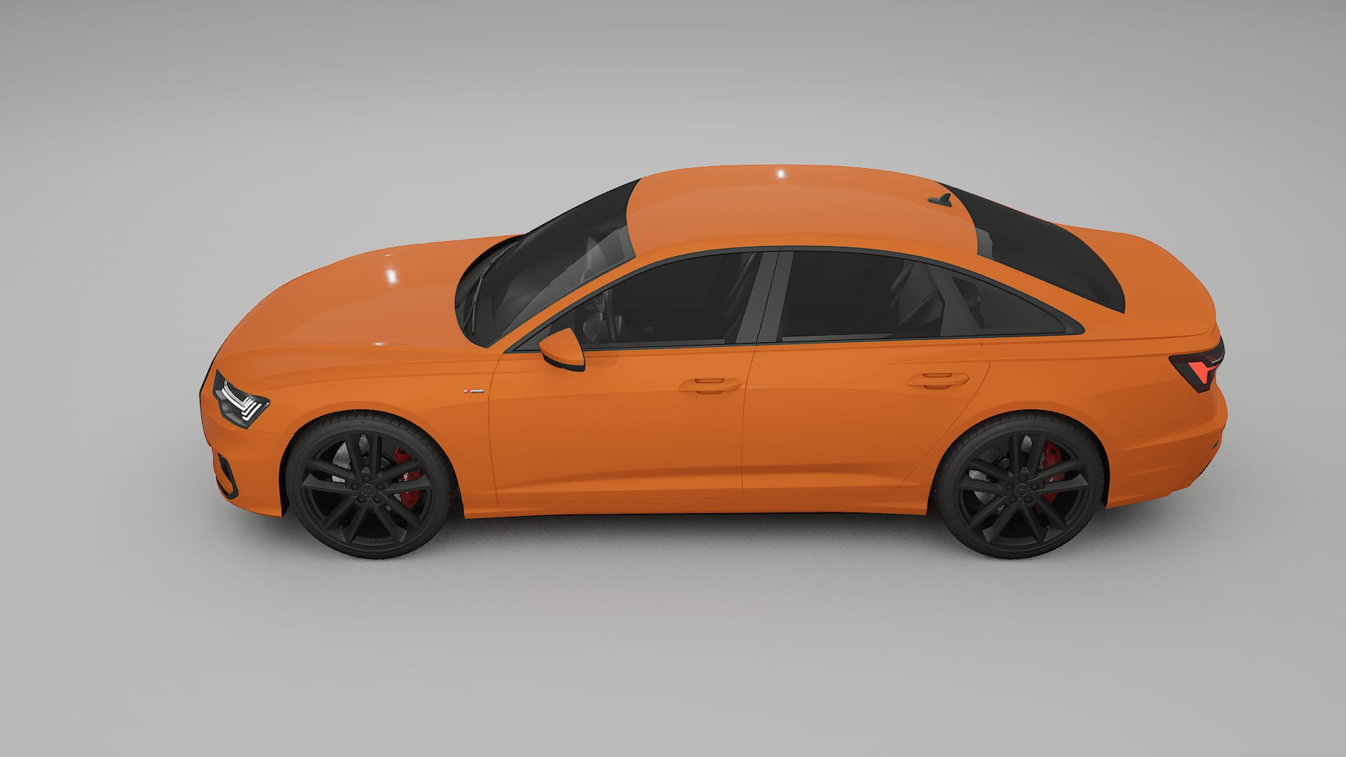 Audi A6 S Line C8 TPU Lackskyddsfilm | ROCKET Färgskiftande PPF – Komplett Förskuret Kit