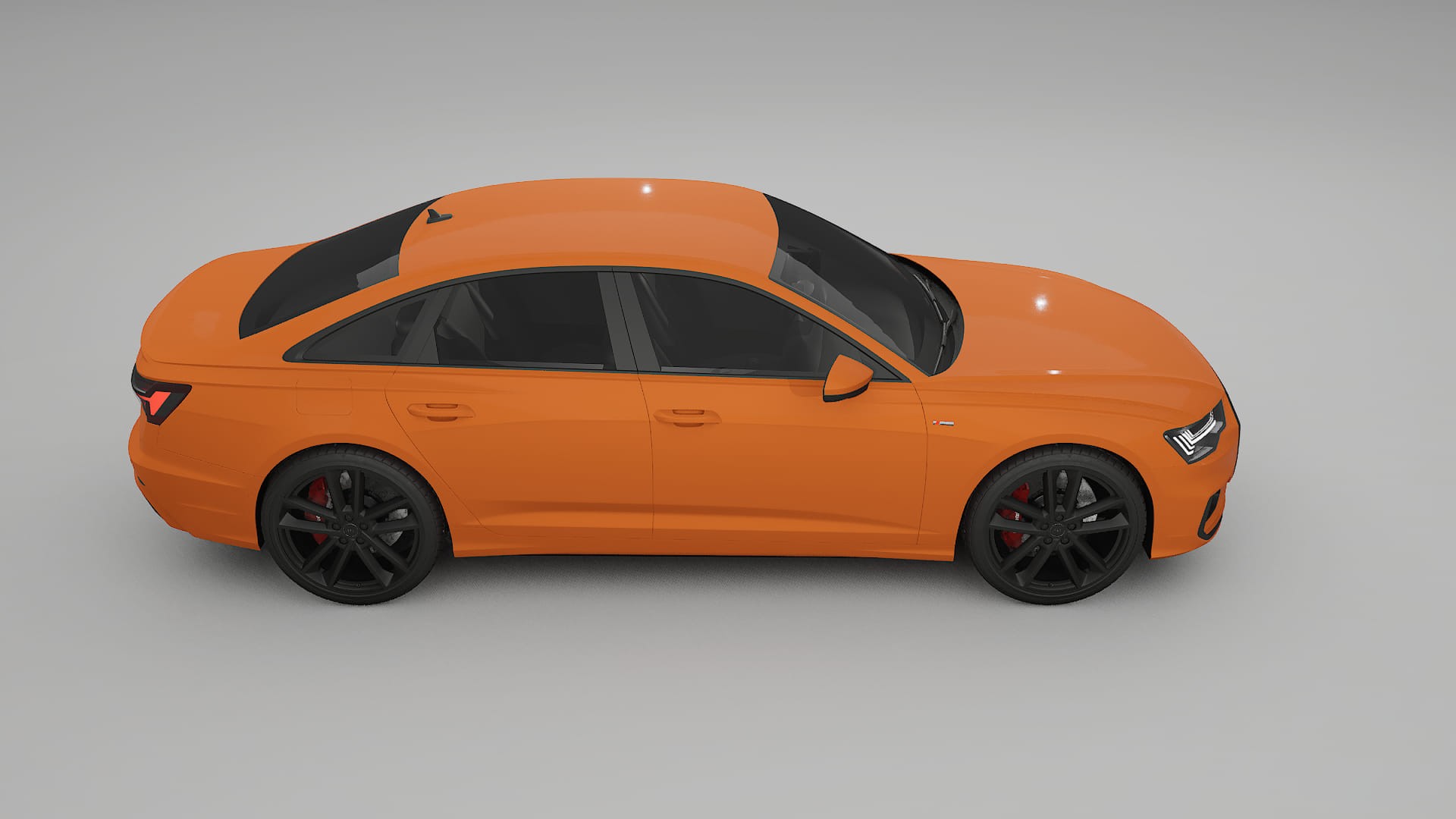 Audi A6 S Line C8 TPU Lackskyddsfilm | ROCKET Färgskiftande PPF – Komplett Förskuret Kit