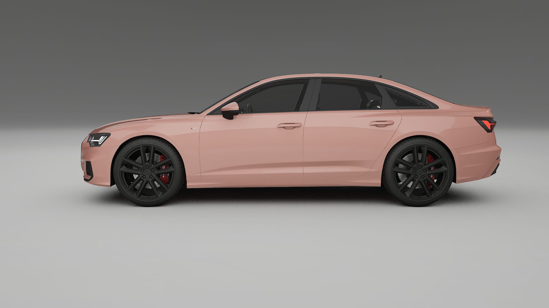 Audi A6 S Line C8 TPU Lackskyddsfilm | BLUSH Färgskiftande PPF – Komplett Förskuret Kit