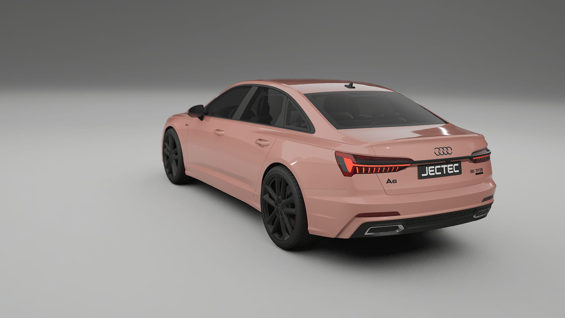 Audi A6 S Line C8 TPU Lackskyddsfilm | BLUSH Färgskiftande PPF – Komplett Förskuret Kit