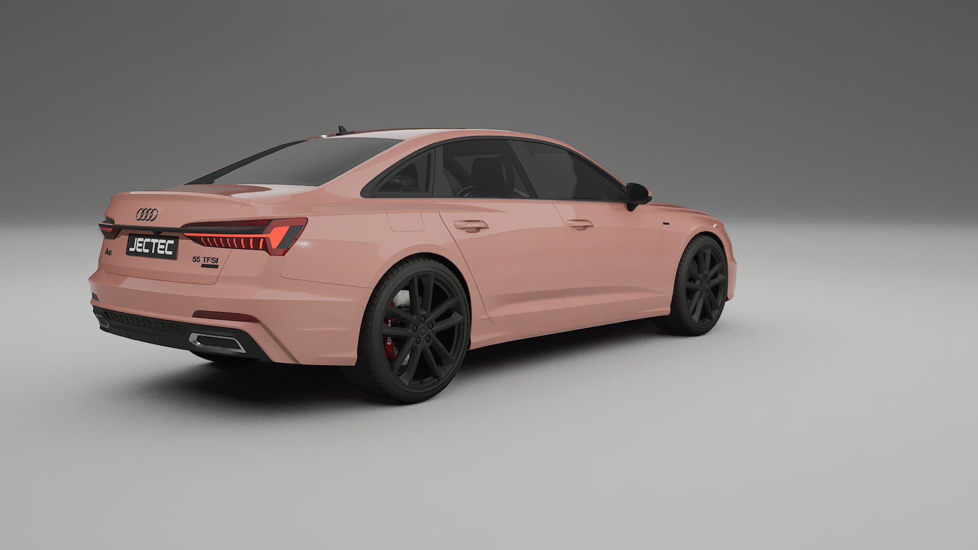 Audi A6 S Line C8 TPU Lackskyddsfilm | BLUSH Färgskiftande PPF – Komplett Förskuret Kit