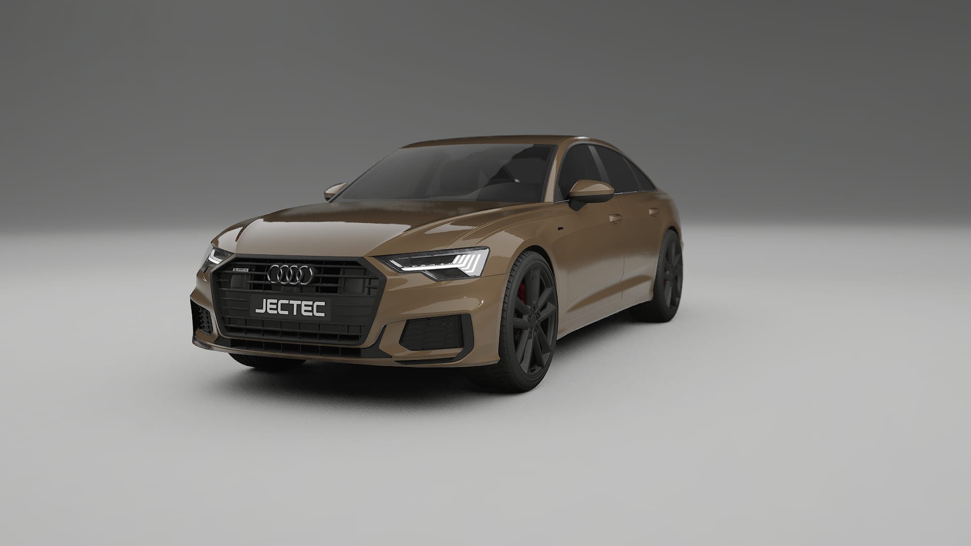 Audi A6 S Line C8 TPU Lackskyddsfilm | SAHARA Färgskiftande PPF – Komplett Förskuret Kit