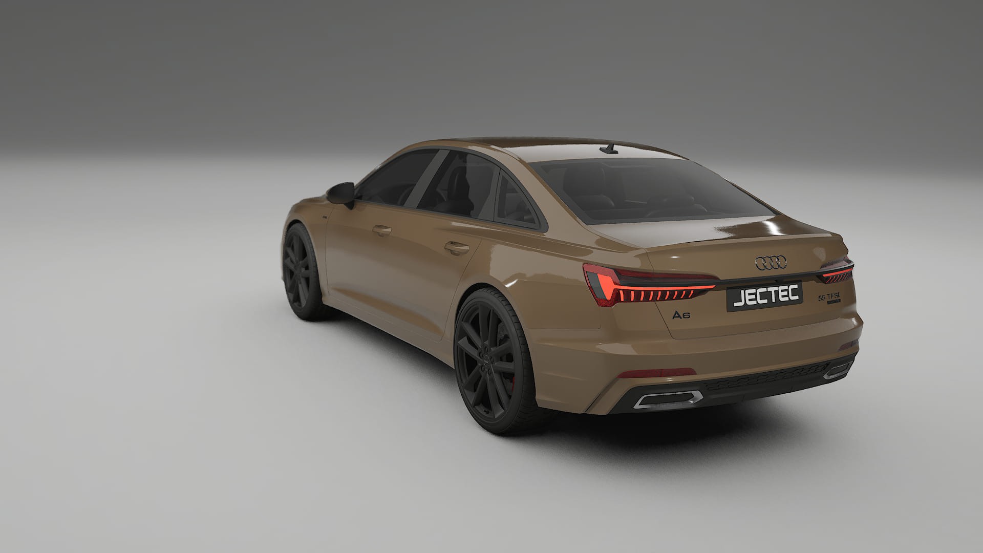 Audi A6 S Line C8 TPU Lackskyddsfilm | SAHARA Färgskiftande PPF – Komplett Förskuret Kit