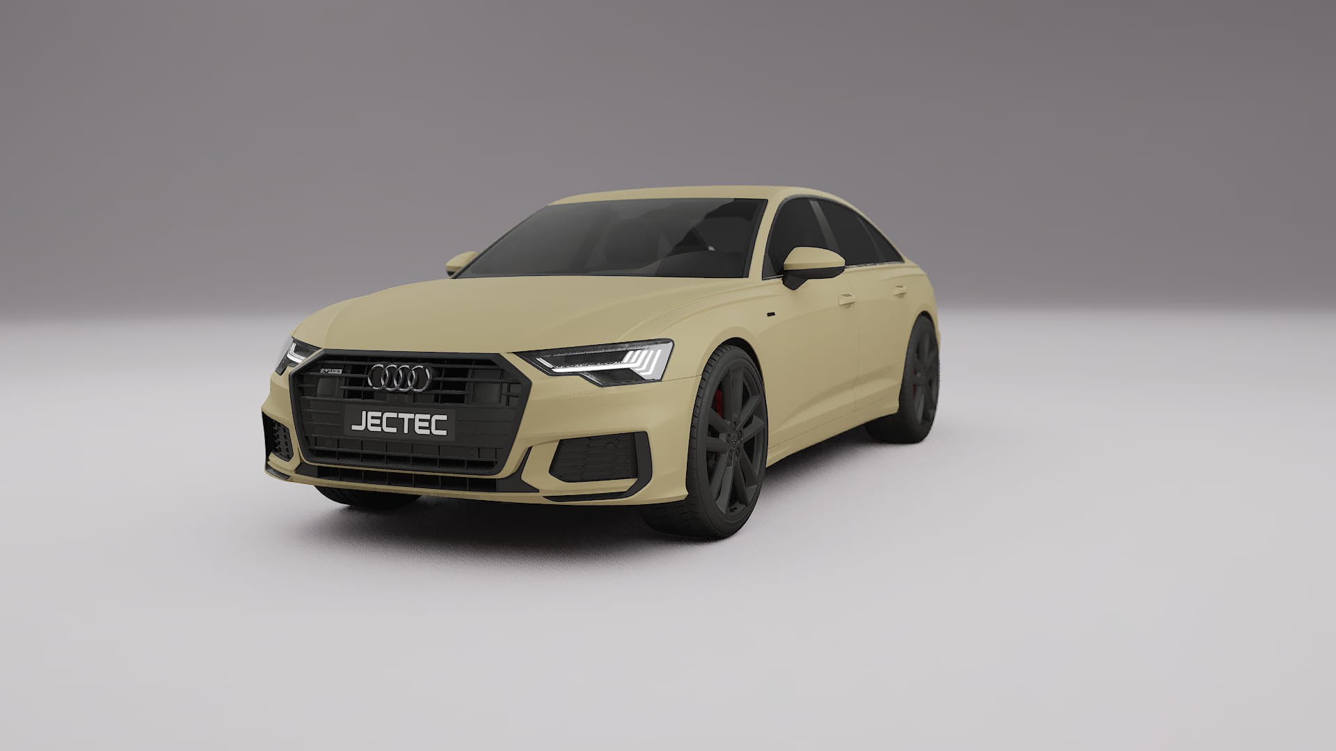 Audi A6 S Line C8 TPU Lackskyddsfilm | SAND Färgskiftande PPF – Komplett Förskuret Kit