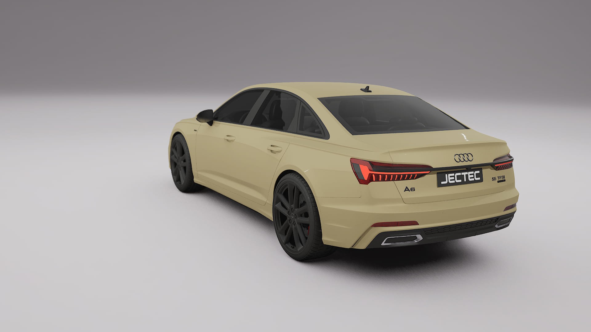 Audi A6 S Line C8 TPU Lackskyddsfilm | SAND Färgskiftande PPF – Komplett Förskuret Kit