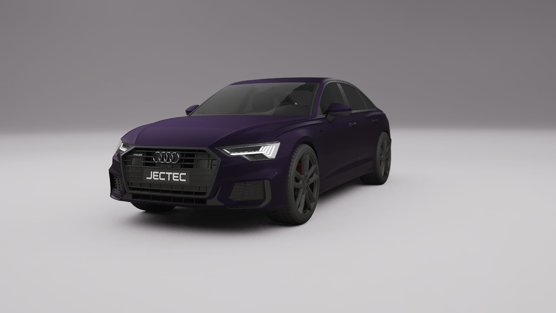 Audi A6 S Line C8 TPU Lackskyddsfilm | VIOLET Färgskiftande PPF – Komplett Förskuret Kit