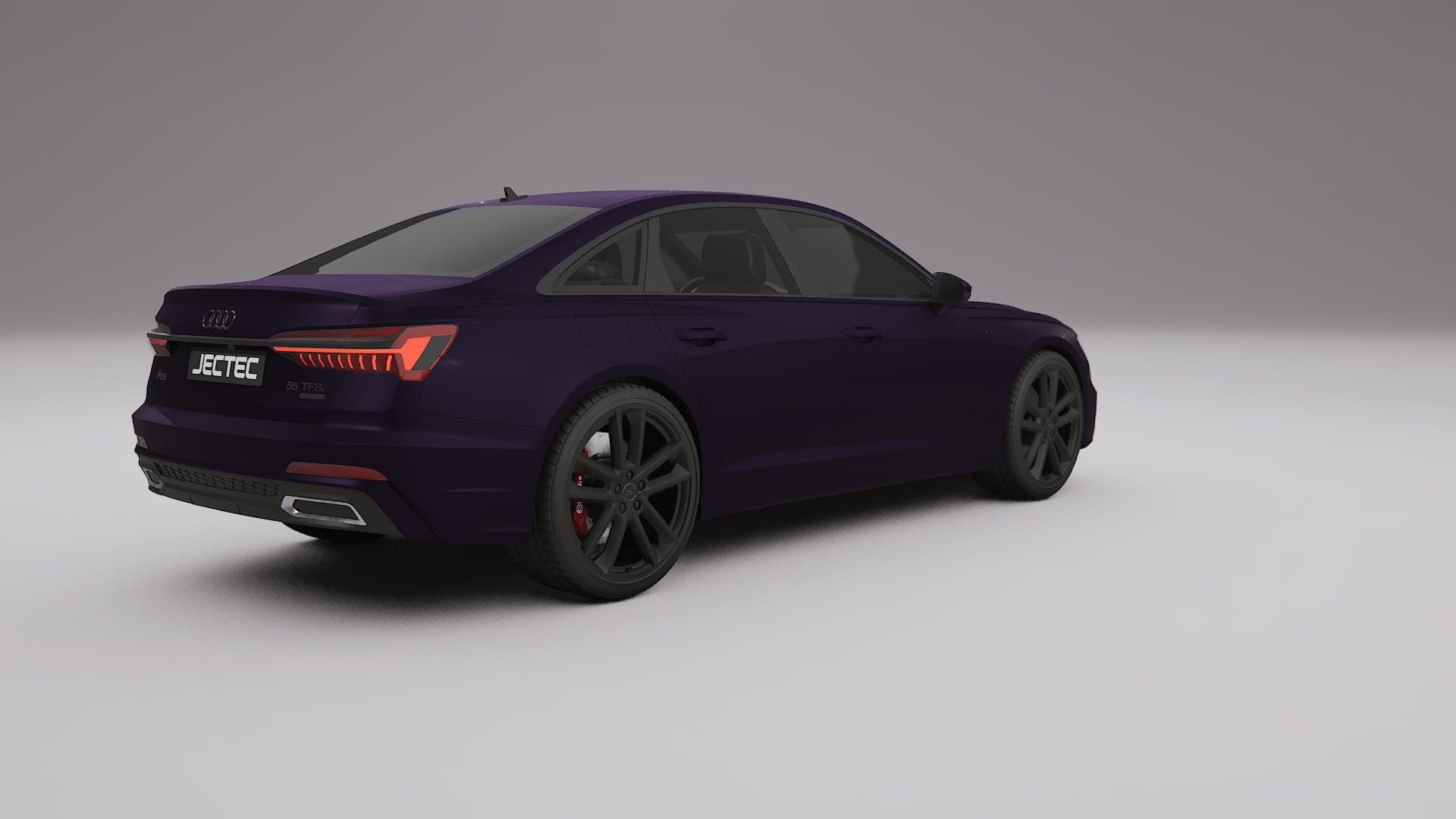 Audi A6 S Line C8 TPU Lackskyddsfilm | VIOLET Färgskiftande PPF – Komplett Förskuret Kit