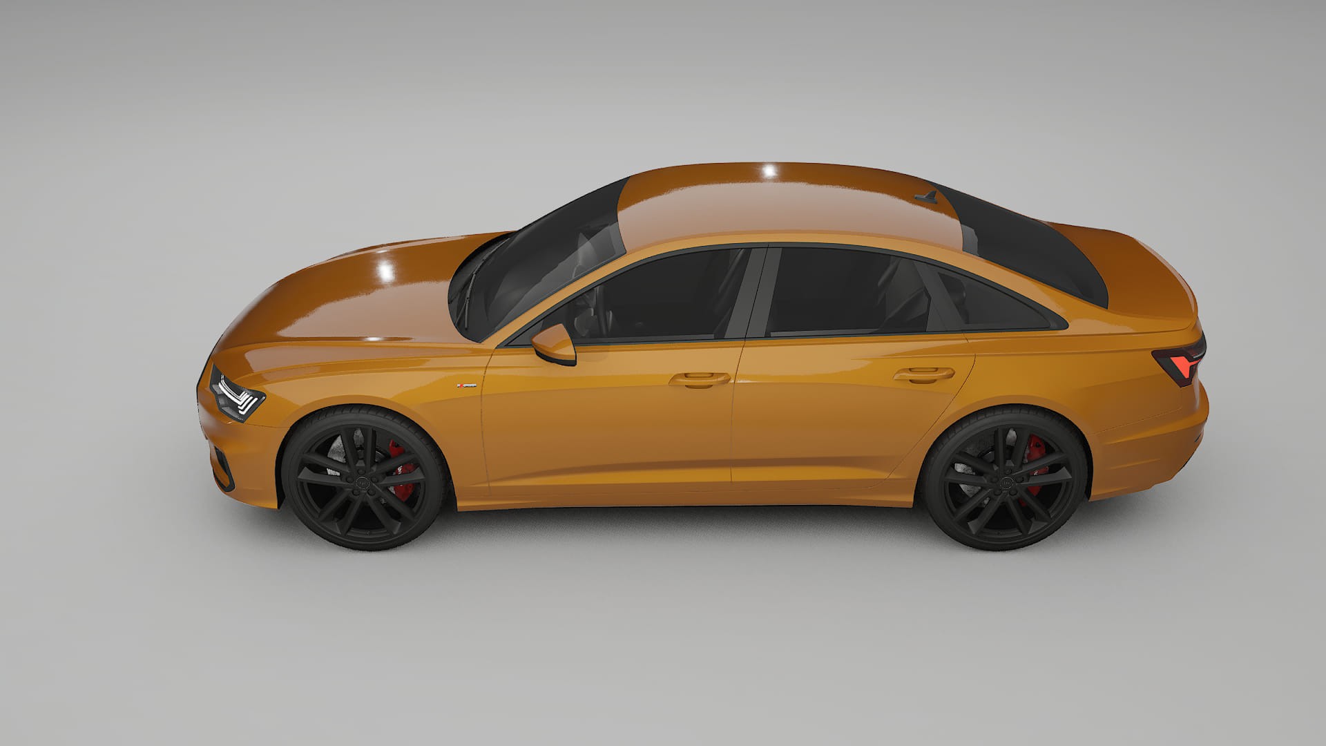 Audi A6 S Line C8 TPU Lackskyddsfilm | DAISY Färgskiftande PPF – Komplett Förskuret Kit