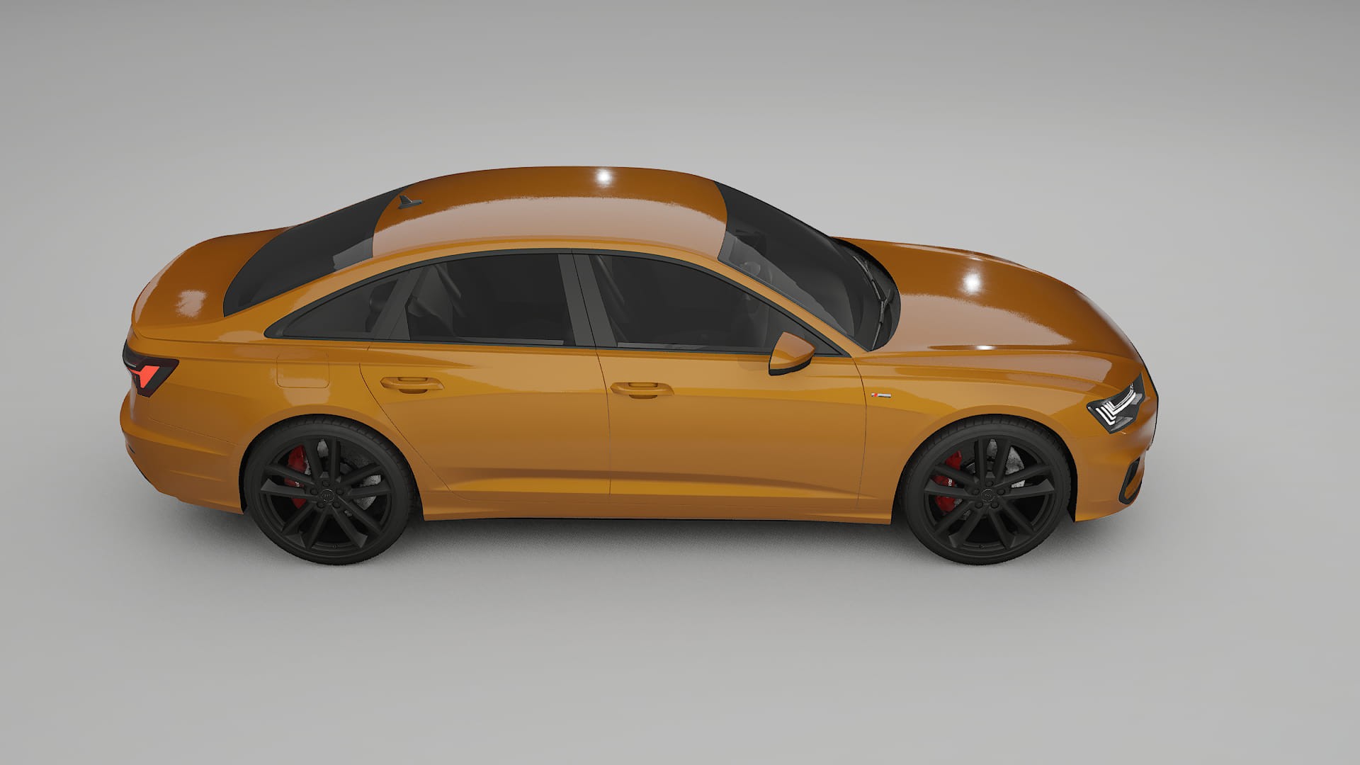 Audi A6 S Line C8 TPU Lackskyddsfilm | DAISY Färgskiftande PPF – Komplett Förskuret Kit